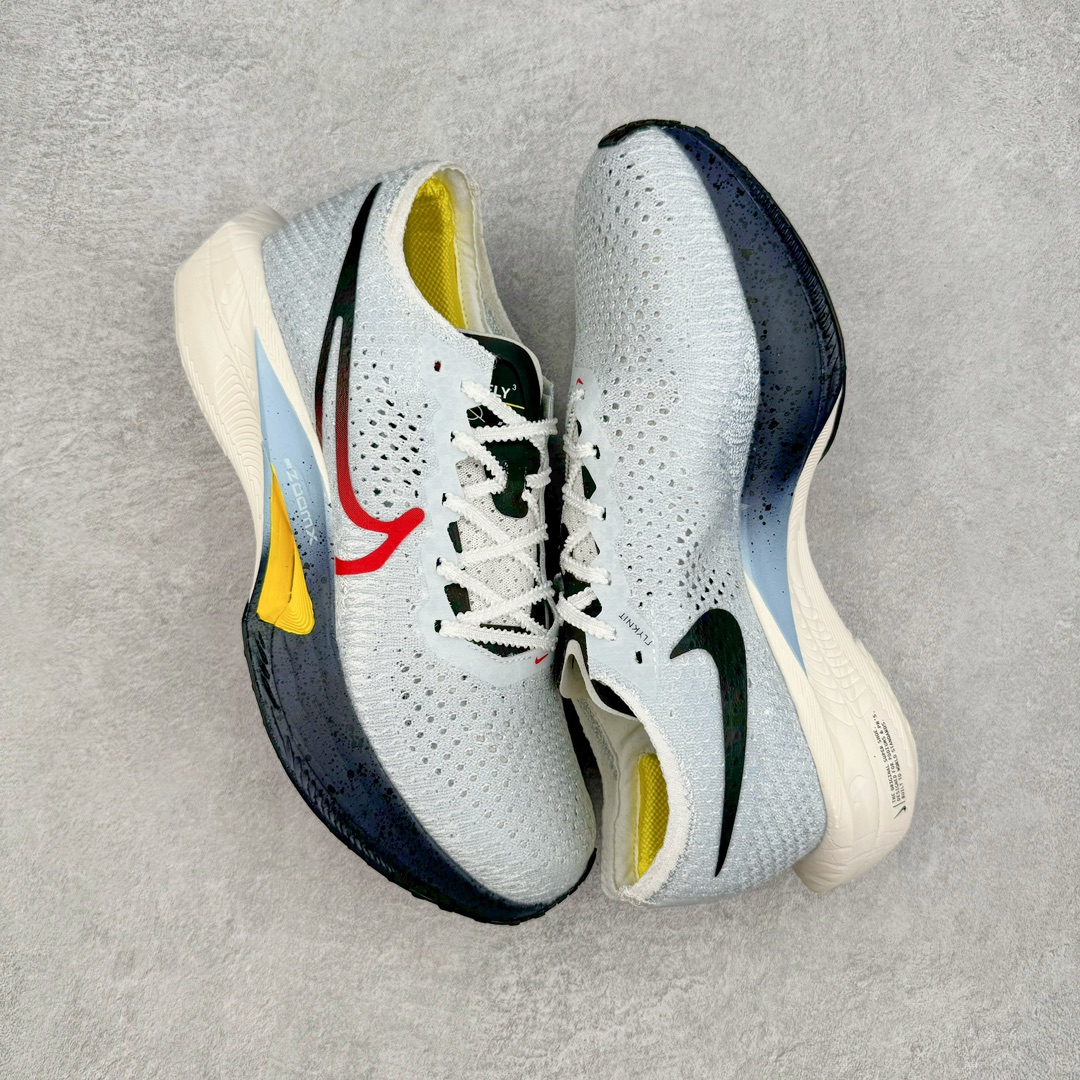 图片[3]-＃纯原 NK Zoom VaporFly Next 3% 编织飞线马拉松三代超级休运动跑鞋 FJ9079-100 保留了NK Systeml的突破性产品科技 且在这个基础上搭载了NK Flyknit鞋面 让这双为比赛竞速而打造的战靴更加轻盈、透气突破性的Zoom X泡棉带来NK跑步至今为止最为出色的能量回馈 尺码：36 36.5 37.5 38 38.5 39 40 40.5 41 42 42.5 43 44 44.5 45-选品中心