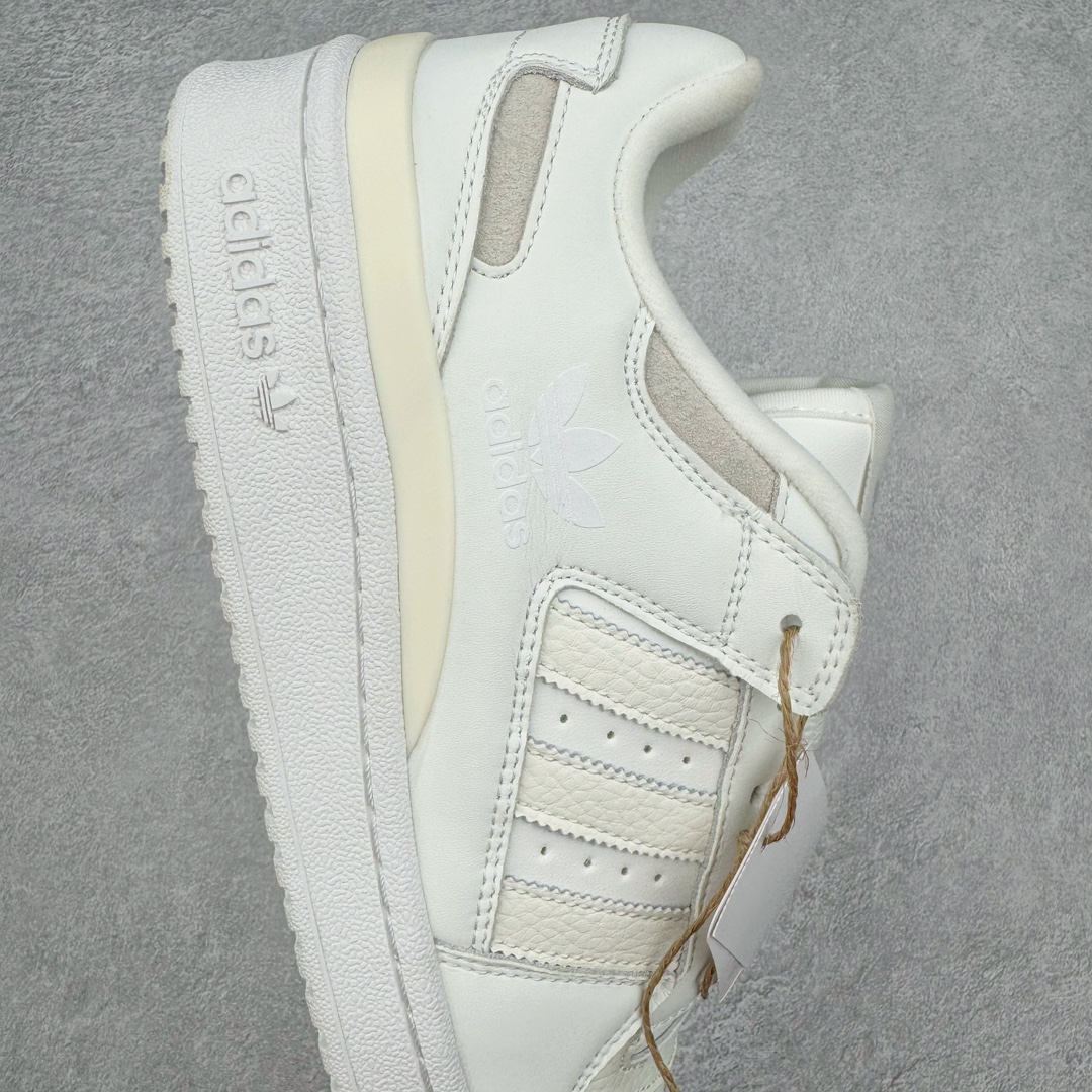 图片[6]-＃C版纯原 AD Forum 84 Low OG 低帮百搭潮流休闲运动板鞋 IH7828 以复古篮球鞋的外形为基础 采用皮革拼接 简约百搭 更加贴合舒适 中底内侧网格造型起到点睛之笔 外底橡胶 更显复古 尺码：36 36.5 37.5 38 38.5 39 40 40.5 41 42 42.5 43 44 44.5 45-选品中心