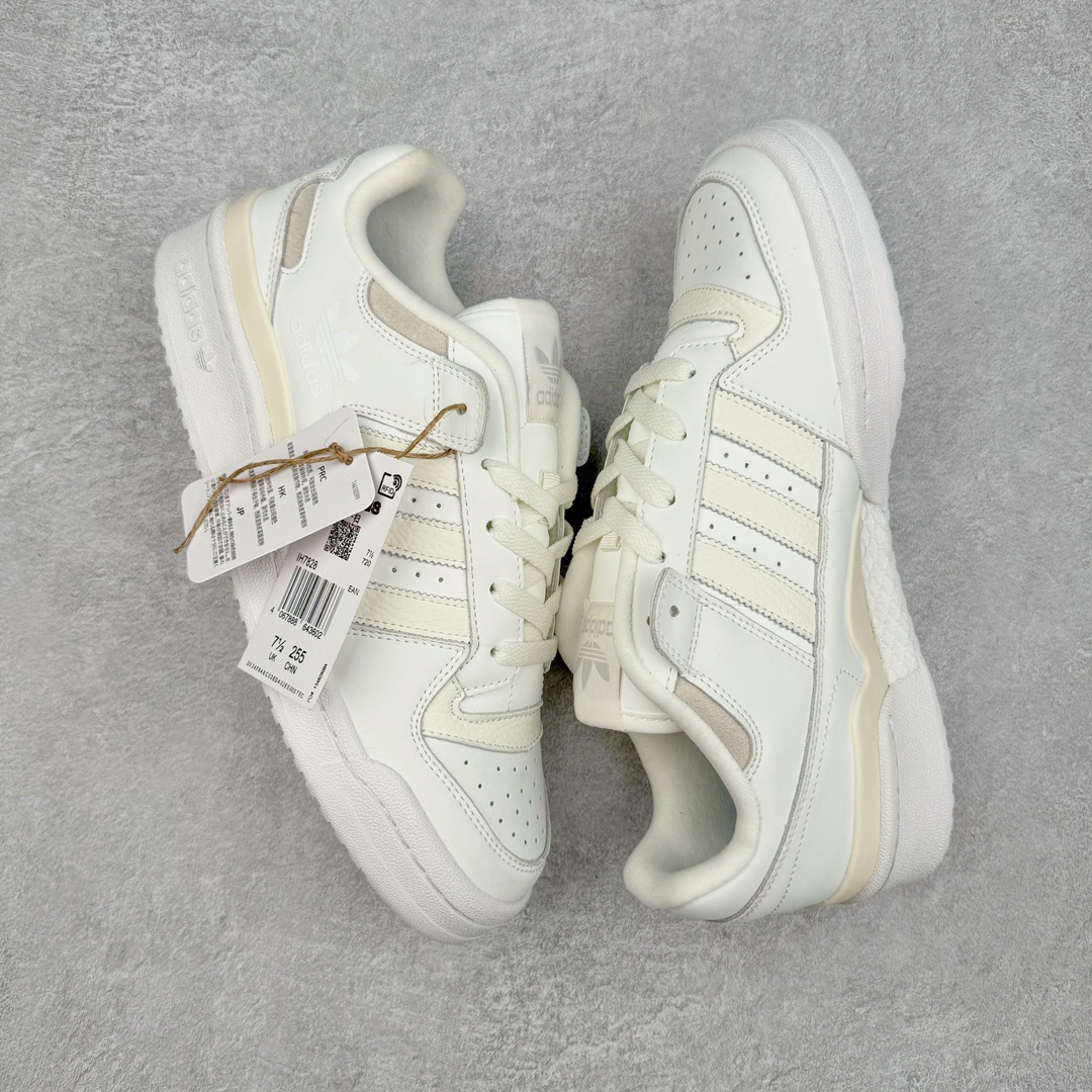 图片[3]-＃C版纯原 AD Forum 84 Low OG 低帮百搭潮流休闲运动板鞋 IH7828 以复古篮球鞋的外形为基础 采用皮革拼接 简约百搭 更加贴合舒适 中底内侧网格造型起到点睛之笔 外底橡胶 更显复古 尺码：36 36.5 37.5 38 38.5 39 40 40.5 41 42 42.5 43 44 44.5 45-选品中心