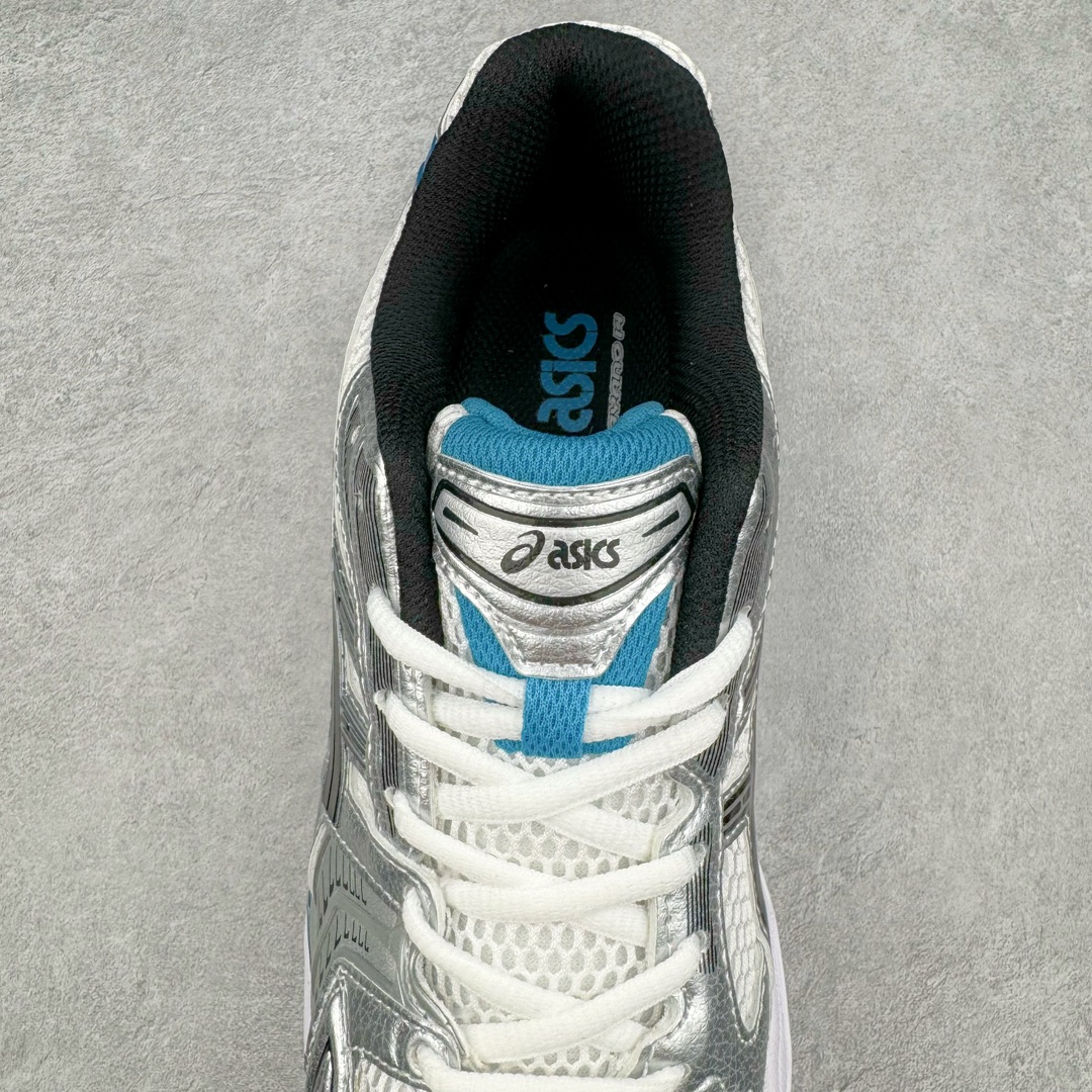 图片[5]-＃HK纯原 ASICS GEL-KAYANO 14 亚瑟士K14系列户外复古潮流百搭织物合成革缓震休闲跑步鞋 原装纸板楦头开发 独家私模五层组合大底 原厂定制缓震硅胶加持 原盒原配 官方四联吊牌 原装Ortholite轻量化鞋垫 设计师 Hidenori Yamashita 以「Flash」一词为灵感 创造出未来感金属色鞋面 改造升级内在性能 由内而外全面革新 为 GEL-KAYANO 家族传承及经典跑鞋文化的延续 创下里程碑式作品 K14跑鞋重新诠释了复古的跑步形状 并以其 2000 年代后期的美学理念重新铺装 银色与蓝色的鞋面极为高档 网面铺陈与鞋面、鞋头多处细节位增添了透气性 鞋后跟部中底上以及多密度耐磨鞋底增加了 GEL 缓震胶 提供高抗冲击性、缓冲性、可保护脚部免受地面冲击的影响 穿着舒适性十足 尺码：35.5 36 37 37.5 38 39 39.5 40.5 41.5 42 42.5 43.5 44 45-选品中心