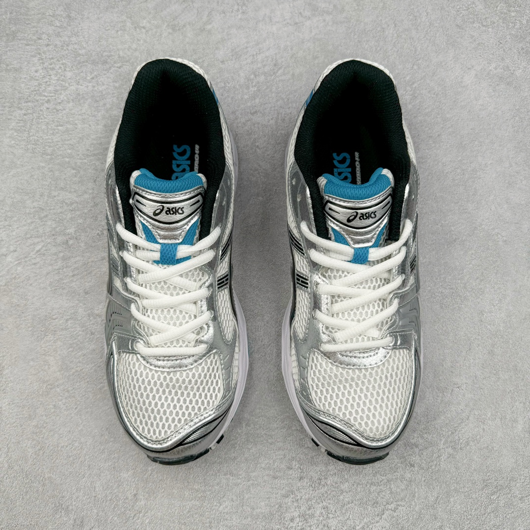 图片[2]-＃HK纯原 ASICS GEL-KAYANO 14 亚瑟士K14系列户外复古潮流百搭织物合成革缓震休闲跑步鞋 原装纸板楦头开发 独家私模五层组合大底 原厂定制缓震硅胶加持 原盒原配 官方四联吊牌 原装Ortholite轻量化鞋垫 设计师 Hidenori Yamashita 以「Flash」一词为灵感 创造出未来感金属色鞋面 改造升级内在性能 由内而外全面革新 为 GEL-KAYANO 家族传承及经典跑鞋文化的延续 创下里程碑式作品 K14跑鞋重新诠释了复古的跑步形状 并以其 2000 年代后期的美学理念重新铺装 银色与蓝色的鞋面极为高档 网面铺陈与鞋面、鞋头多处细节位增添了透气性 鞋后跟部中底上以及多密度耐磨鞋底增加了 GEL 缓震胶 提供高抗冲击性、缓冲性、可保护脚部免受地面冲击的影响 穿着舒适性十足 尺码：35.5 36 37 37.5 38 39 39.5 40.5 41.5 42 42.5 43.5 44 45-选品中心
