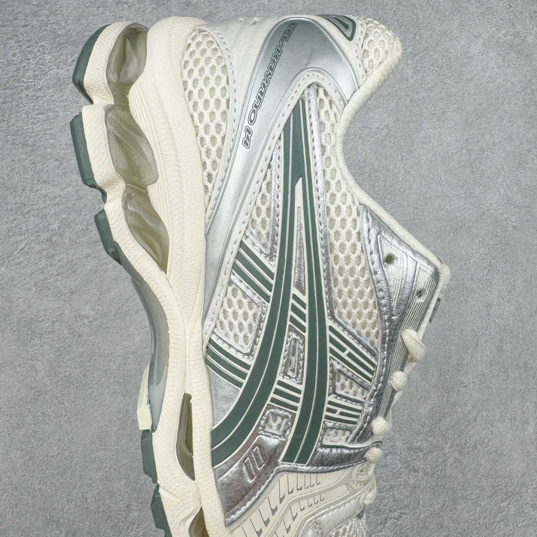 图片[6]-＃HK纯原 ASICS GEL-KAYANO 14 亚瑟士K14系列户外复古潮流百搭织物合成革缓震休闲跑步鞋 原装纸板楦头开发 独家私模五层组合大底 原厂定制缓震硅胶加持 原盒原配 官方四联吊牌 原装Ortholite轻量化鞋垫 设计师 Hidenori Yamashita 以「Flash」一词为灵感 创造出未来感金属色鞋面 改造升级内在性能 由内而外全面革新 为 GEL-KAYANO 家族传承及经典跑鞋文化的延续 创下里程碑式作品 K14跑鞋重新诠释了复古的跑步形状 并以其 2000 年代后期的美学理念重新铺装 银色与蓝色的鞋面极为高档 网面铺陈与鞋面、鞋头多处细节位增添了透气性 鞋后跟部中底上以及多密度耐磨鞋底增加了 GEL 缓震胶 提供高抗冲击性、缓冲性、可保护脚部免受地面冲击的影响 穿着舒适性十足 尺码：35.5 36 37 37.5 38 39 39.5 40.5 41.5 42 42.5 43.5 44 45-选品中心