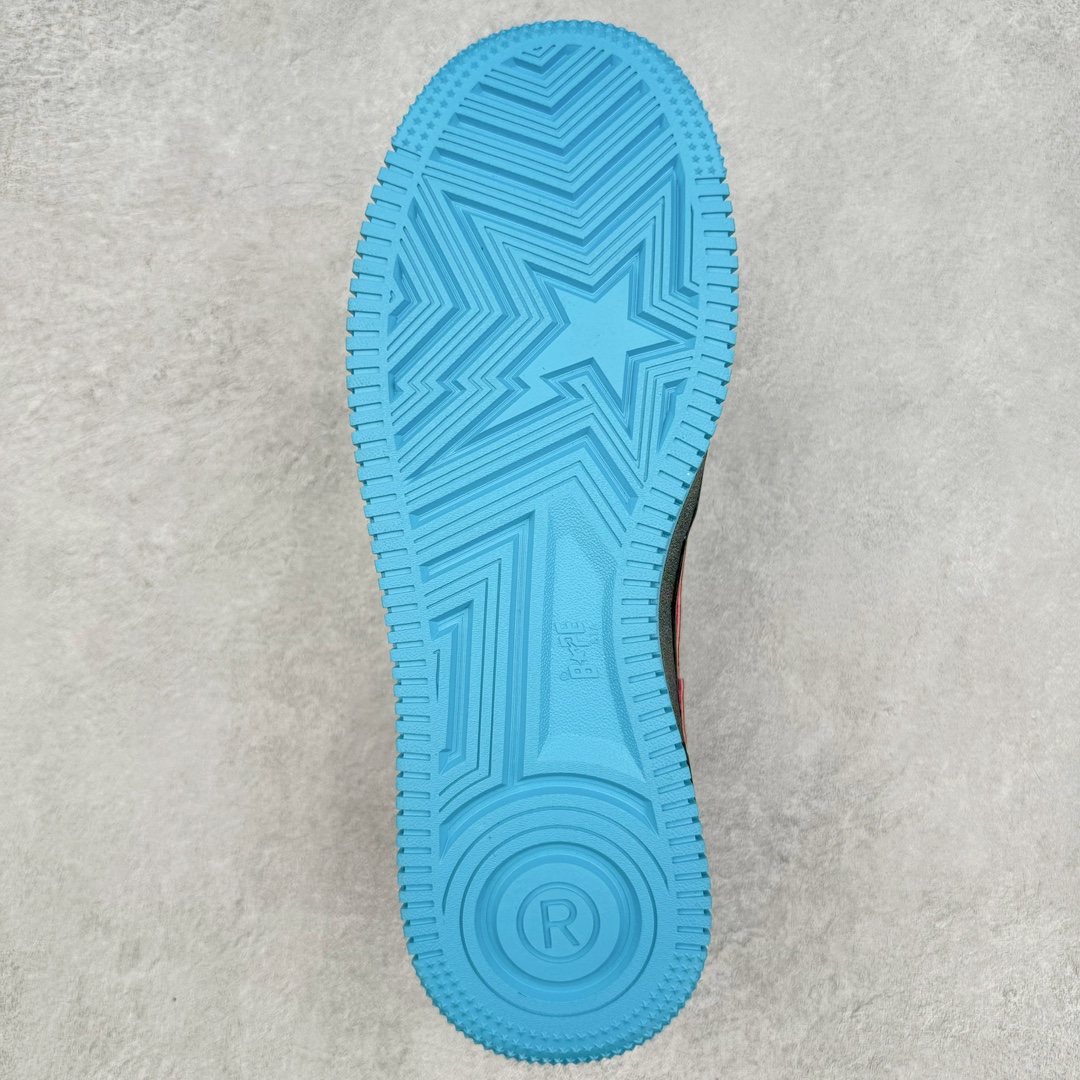 图片[9]-＃C版纯原 Marvel x Bape Sta To Low 猿人头经典低帮运动休闲板鞋 漫威超级英雄联名 钢铁侠、美队、绿巨人、黑寡妇、雷神、浣熊 全套原纸板楦头开发 确保原汁原味 市场最完美低趴版型 一比一鞋头弧度高度鞋身弧度 外贸平台指定订单 匠心打造 开发时长超过半年 独家私模磨具冲刀加持 原厂特供皮料光泽色卡零偏差 内里均采用市场最好的超软原厂填充棉 原数据进口机台高频印压LOGO 最高QC检验标准 控制溢胶瑕疵 深浅定位均保持zp一致 中底嵌入Ortholite缓震材质 全套原包装 包含猿人logo 定制防尘袋 尺码：36 36.5 37 38 38.5 40 40.5 41 42 42.5 43 44 44.5 45 46-选品中心