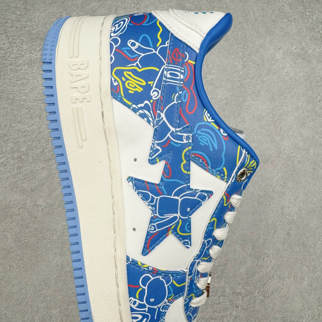 图片[6]-＃C版纯原 Bape Sta To Low 明星同款 猿人头经典漆皮低帮运动休闲板鞋 全套原纸板楦头开发 确保原汁原味 市场最完美低趴版型 一比一鞋头弧度高度鞋身弧度 外贸平台指定订单 匠心打造 开发时长超过半年 独家私模磨具冲刀加持 原厂特供皮料光泽色卡零偏差 内里均采用市场最好的超软原厂填充棉 原数据进口机台高频印压LOGO 最高QC检验标准 控制溢胶瑕疵 深浅定位均保持zp一致 中底嵌入Ortholite缓震材质 全套原包装 包含猿人logo 定制防尘袋 尺码：36 36.5 37 38 38.5 40 40.5 41 42 42.5 43 44 44.5 45 46-选品中心