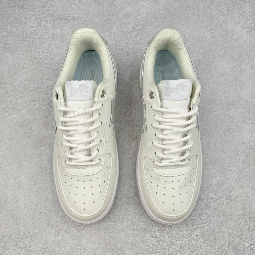 图片[2]-＃C版纯原 Bape Sta To Low 明星同款 猿人头经典漆皮低帮运动休闲板鞋 全套原纸板楦头开发 确保原汁原味 市场最完美低趴版型 一比一鞋头弧度高度鞋身弧度 外贸平台指定订单 匠心打造 开发时长超过半年 独家私模磨具冲刀加持 原厂特供皮料光泽色卡零偏差 内里均采用市场最好的超软原厂填充棉 原数据进口机台高频印压LOGO 最高QC检验标准 控制溢胶瑕疵 深浅定位均保持zp一致 中底嵌入Ortholite缓震材质 全套原包装 包含猿人logo 定制防尘袋 尺码：36 36.5 37 38 38.5 40 40.5 41 42 42.5 43 44 44.5 45 46-选品中心