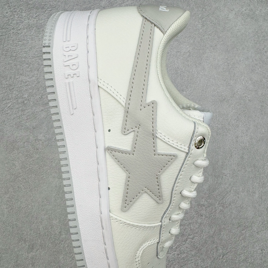 图片[6]-＃C版纯原 Bape Sta To Low 明星同款 猿人头经典漆皮低帮运动休闲板鞋 全套原纸板楦头开发 确保原汁原味 市场最完美低趴版型 一比一鞋头弧度高度鞋身弧度 外贸平台指定订单 匠心打造 开发时长超过半年 独家私模磨具冲刀加持 原厂特供皮料光泽色卡零偏差 内里均采用市场最好的超软原厂填充棉 原数据进口机台高频印压LOGO 最高QC检验标准 控制溢胶瑕疵 深浅定位均保持zp一致 中底嵌入Ortholite缓震材质 全套原包装 包含猿人logo 定制防尘袋 尺码：36 36.5 37 38 38.5 40 40.5 41 42 42.5 43 44 44.5 45 46-选品中心