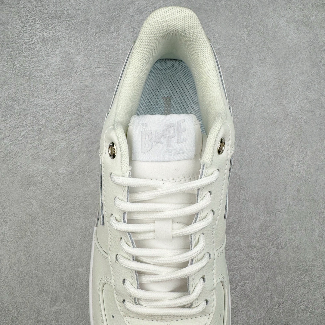 图片[5]-＃C版纯原 Bape Sta To Low 明星同款 猿人头经典漆皮低帮运动休闲板鞋 全套原纸板楦头开发 确保原汁原味 市场最完美低趴版型 一比一鞋头弧度高度鞋身弧度 外贸平台指定订单 匠心打造 开发时长超过半年 独家私模磨具冲刀加持 原厂特供皮料光泽色卡零偏差 内里均采用市场最好的超软原厂填充棉 原数据进口机台高频印压LOGO 最高QC检验标准 控制溢胶瑕疵 深浅定位均保持zp一致 中底嵌入Ortholite缓震材质 全套原包装 包含猿人logo 定制防尘袋 尺码：36 36.5 37 38 38.5 40 40.5 41 42 42.5 43 44 44.5 45 46-选品中心