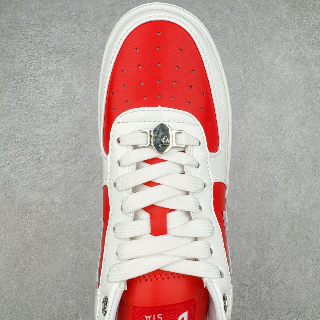 图片[4]-＃C版纯原 Bape Sta To Low 明星同款 猿人头经典漆皮低帮运动休闲板鞋 全套原纸板楦头开发 确保原汁原味 市场最完美低趴版型 一比一鞋头弧度高度鞋身弧度 外贸平台指定订单 匠心打造 开发时长超过半年 独家私模磨具冲刀加持 原厂特供皮料光泽色卡零偏差 内里均采用市场最好的超软原厂填充棉 原数据进口机台高频印压LOGO 最高QC检验标准 控制溢胶瑕疵 深浅定位均保持zp一致 中底嵌入Ortholite缓震材质 全套原包装 包含猿人logo 定制防尘袋 尺码：36 36.5 37 38 38.5 40 40.5 41 42 42.5 43 44 44.5 45 46-选品中心