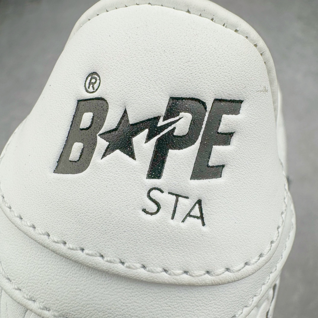 图片[12]-＃C版纯原 Bape Sta To Low 明星同款 猿人头经典漆皮低帮运动休闲板鞋 全套原纸板楦头开发 确保原汁原味 市场最完美低趴版型 一比一鞋头弧度高度鞋身弧度 外贸平台指定订单 匠心打造 开发时长超过半年 独家私模磨具冲刀加持 原厂特供皮料光泽色卡零偏差 内里均采用市场最好的超软原厂填充棉 原数据进口机台高频印压LOGO 最高QC检验标准 控制溢胶瑕疵 深浅定位均保持zp一致 中底嵌入Ortholite缓震材质 全套原包装 包含猿人logo 定制防尘袋 尺码：36 36.5 37 38 38.5 40 40.5 41 42 42.5 43 44 44.5 45 46-选品中心