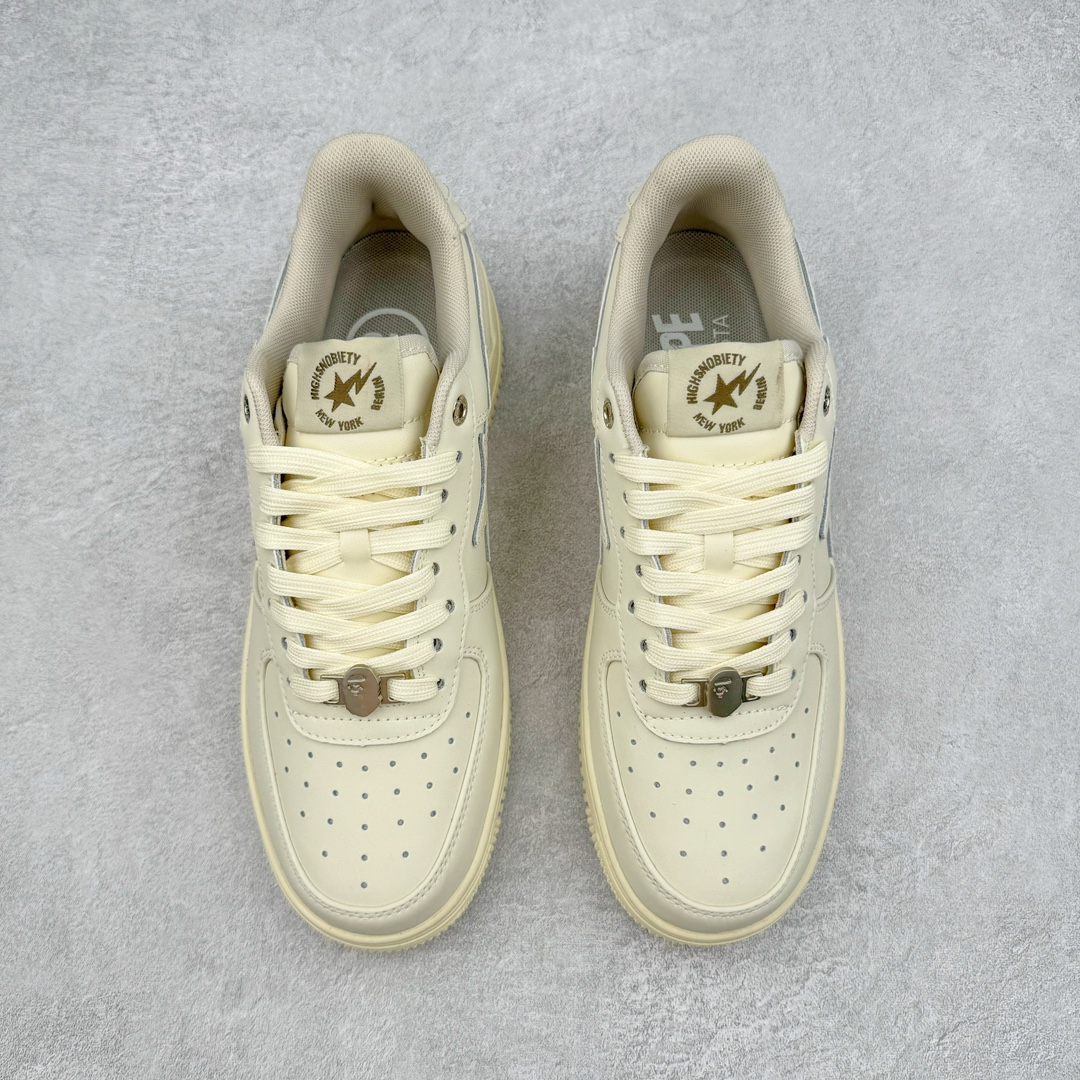 图片[2]-＃C版纯原 Bape Sta To Low 明星同款 猿人头经典漆皮低帮运动休闲板鞋 全套原纸板楦头开发 确保原汁原味 市场最完美低趴版型 一比一鞋头弧度高度鞋身弧度 外贸平台指定订单 匠心打造 开发时长超过半年 独家私模磨具冲刀加持 原厂特供皮料光泽色卡零偏差 内里均采用市场最好的超软原厂填充棉 原数据进口机台高频印压LOGO 最高QC检验标准 控制溢胶瑕疵 深浅定位均保持zp一致 中底嵌入Ortholite缓震材质 全套原包装 包含猿人logo 定制防尘袋 尺码：36 36.5 37 38 38.5 40 40.5 41 42 42.5 43 44 44.5 45 46-选品中心