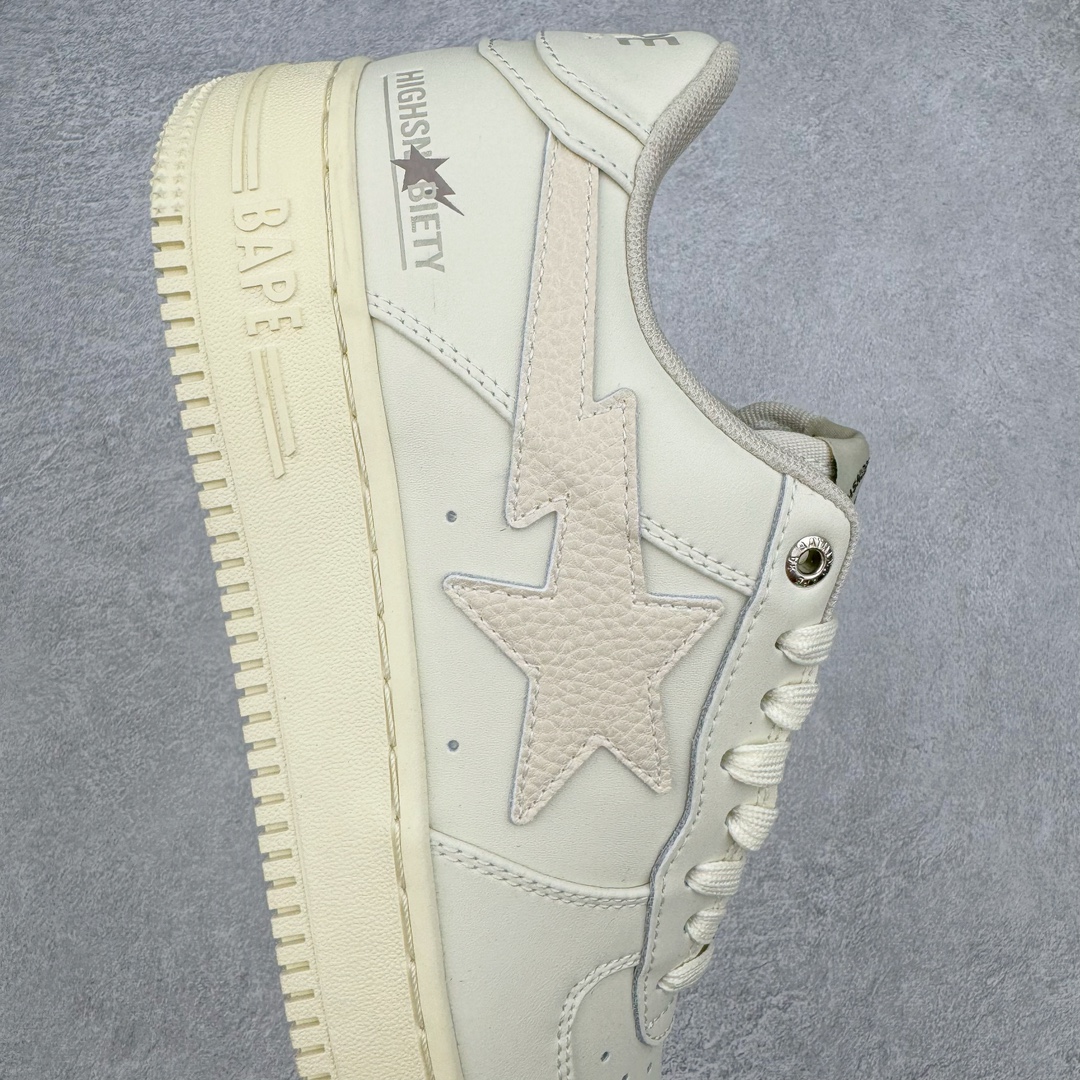 图片[6]-＃C版纯原 Bape Sta To Low 明星同款 猿人头经典漆皮低帮运动休闲板鞋 全套原纸板楦头开发 确保原汁原味 市场最完美低趴版型 一比一鞋头弧度高度鞋身弧度 外贸平台指定订单 匠心打造 开发时长超过半年 独家私模磨具冲刀加持 原厂特供皮料光泽色卡零偏差 内里均采用市场最好的超软原厂填充棉 原数据进口机台高频印压LOGO 最高QC检验标准 控制溢胶瑕疵 深浅定位均保持zp一致 中底嵌入Ortholite缓震材质 全套原包装 包含猿人logo 定制防尘袋 尺码：36 36.5 37 38 38.5 40 40.5 41 42 42.5 43 44 44.5 45 46-选品中心