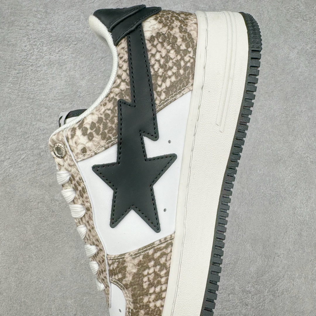 图片[7]-＃C版纯原 Bape Sta To Low 明星同款 猿人头经典漆皮低帮运动休闲板鞋 全套原纸板楦头开发 确保原汁原味 市场最完美低趴版型 一比一鞋头弧度高度鞋身弧度 外贸平台指定订单 匠心打造 开发时长超过半年 独家私模磨具冲刀加持 原厂特供皮料光泽色卡零偏差 内里均采用市场最好的超软原厂填充棉 原数据进口机台高频印压LOGO 最高QC检验标准 控制溢胶瑕疵 深浅定位均保持zp一致 中底嵌入Ortholite缓震材质 全套原包装 包含猿人logo 定制防尘袋 尺码：36 36.5 37 38 38.5 40 40.5 41 42 42.5 43 44 44.5 45 46-选品中心