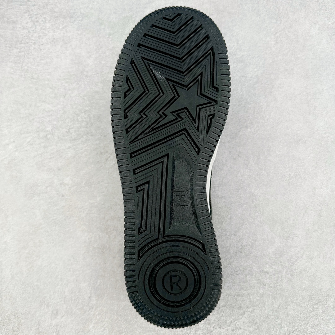 图片[9]-＃C版纯原 Bape Sta To Low 明星同款 猿人头经典漆皮低帮运动休闲板鞋 全套原纸板楦头开发 确保原汁原味 市场最完美低趴版型 一比一鞋头弧度高度鞋身弧度 外贸平台指定订单 匠心打造 开发时长超过半年 独家私模磨具冲刀加持 原厂特供皮料光泽色卡零偏差 内里均采用市场最好的超软原厂填充棉 原数据进口机台高频印压LOGO 最高QC检验标准 控制溢胶瑕疵 深浅定位均保持zp一致 中底嵌入Ortholite缓震材质 全套原包装 包含猿人logo 定制防尘袋 尺码：36 36.5 37 38 38.5 40 40.5 41 42 42.5 43 44 44.5 45 46-选品中心