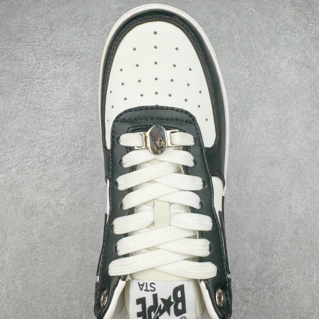 图片[4]-＃C版纯原 Bape Sta To Low 明星同款 猿人头经典漆皮低帮运动休闲板鞋 全套原纸板楦头开发 确保原汁原味 市场最完美低趴版型 一比一鞋头弧度高度鞋身弧度 外贸平台指定订单 匠心打造 开发时长超过半年 独家私模磨具冲刀加持 原厂特供皮料光泽色卡零偏差 内里均采用市场最好的超软原厂填充棉 原数据进口机台高频印压LOGO 最高QC检验标准 控制溢胶瑕疵 深浅定位均保持zp一致 中底嵌入Ortholite缓震材质 全套原包装 包含猿人logo 定制防尘袋 尺码：36 36.5 37 38 38.5 40 40.5 41 42 42.5 43 44 44.5 45 46-选品中心