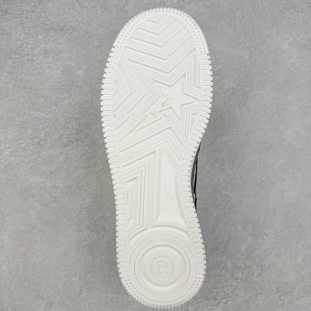 图片[9]-＃C版纯原 Bape Sta To Low 明星同款 猿人头经典漆皮低帮运动休闲板鞋 全套原纸板楦头开发 确保原汁原味 市场最完美低趴版型 一比一鞋头弧度高度鞋身弧度 外贸平台指定订单 匠心打造 开发时长超过半年 独家私模磨具冲刀加持 原厂特供皮料光泽色卡零偏差 内里均采用市场最好的超软原厂填充棉 原数据进口机台高频印压LOGO 最高QC检验标准 控制溢胶瑕疵 深浅定位均保持zp一致 中底嵌入Ortholite缓震材质 全套原包装 包含猿人logo 定制防尘袋 尺码：36 36.5 37 38 38.5 40 40.5 41 42 42.5 43 44 44.5 45 46-选品中心