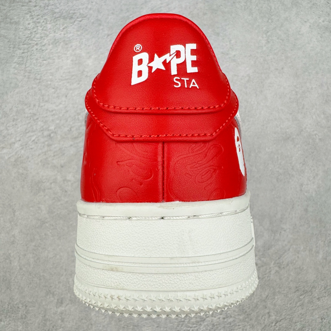 图片[8]-＃C版纯原 Bape Sta To Low 明星同款 猿人头经典漆皮低帮运动休闲板鞋 全套原纸板楦头开发 确保原汁原味 市场最完美低趴版型 一比一鞋头弧度高度鞋身弧度 外贸平台指定订单 匠心打造 开发时长超过半年 独家私模磨具冲刀加持 原厂特供皮料光泽色卡零偏差 内里均采用市场最好的超软原厂填充棉 原数据进口机台高频印压LOGO 最高QC检验标准 控制溢胶瑕疵 深浅定位均保持zp一致 中底嵌入Ortholite缓震材质 全套原包装 包含猿人logo 定制防尘袋 尺码：36 36.5 37 38 38.5 40 40.5 41 42 42.5 43 44 44.5 45 46-选品中心