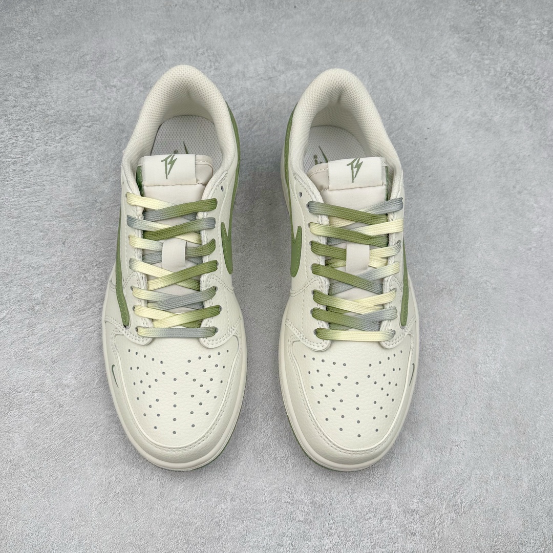 图片[2]-TS x Air Jordan AJ1 Low 倒钩低帮联名定制配色 DM7866-019 原厂内置气垫魔块 A模大底 头层小牛皮 鞋舌AJ原厂专用牛津布+AJ专用反口珍珠布+原厂无杂质高弹内里海棉+特殊封边弹力鞋带 尺码：36 36.5 37.5 38 38.5 39 40 40.5 41 42 42.5 43 44 44.5 45 46 47.5-选品中心