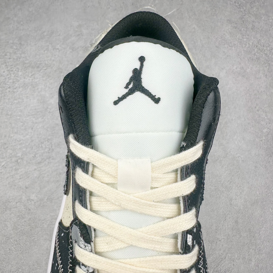 图片[5]-Air Jordan AJ1 Low 低帮系列定制配色 553558-132 原厂内置气垫魔块 A模大底 头层小牛皮 鞋舌AJ原厂专用牛津布+AJ专用反口珍珠布+原厂无杂质高弹内里海棉+特殊封边弹力鞋带 尺码：36 36.5 37.5 38 38.5 39 40 40.5 41 42 42.5 43 44 44.5 45 46-选品中心