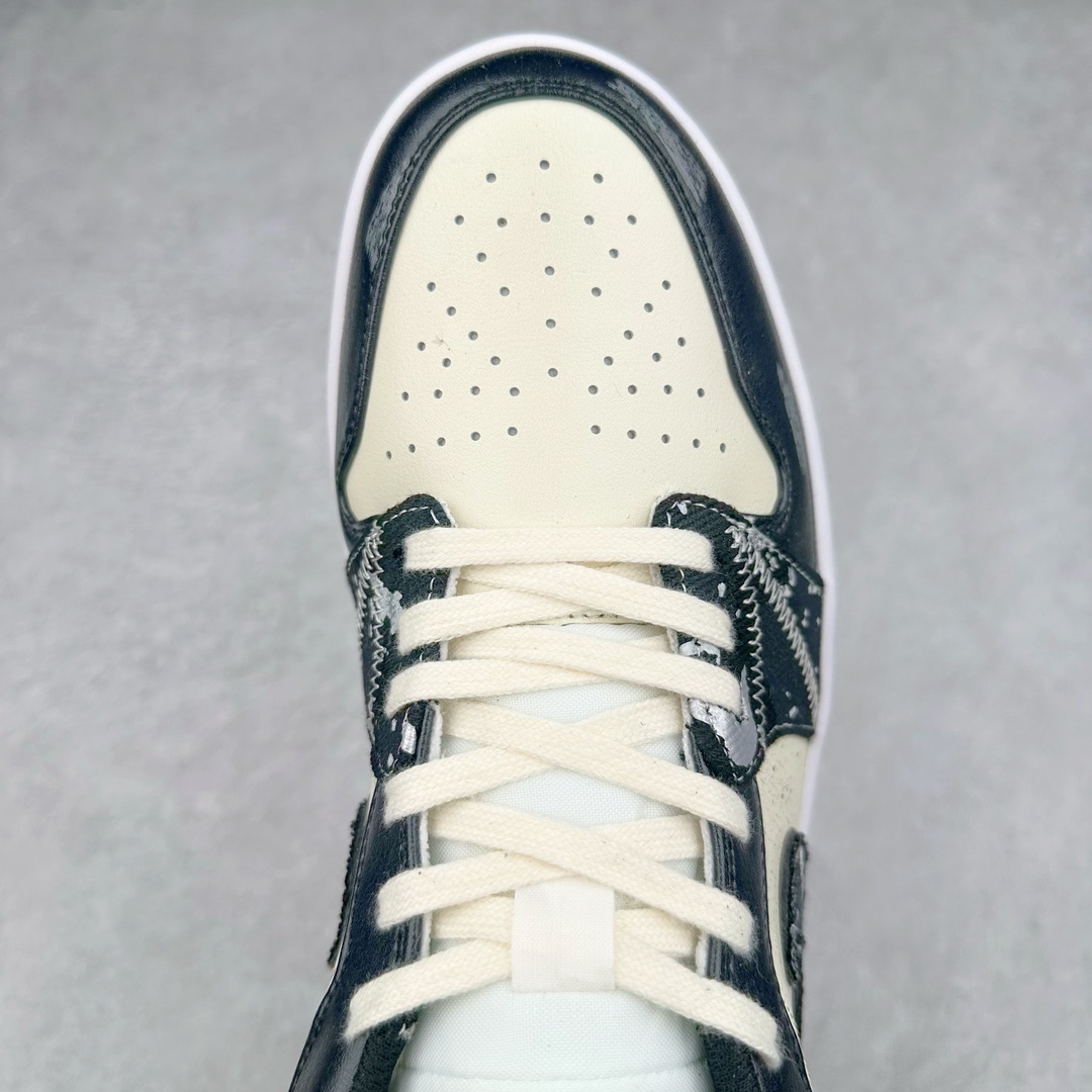 图片[4]-Air Jordan AJ1 Low 低帮系列定制配色 553558-132 原厂内置气垫魔块 A模大底 头层小牛皮 鞋舌AJ原厂专用牛津布+AJ专用反口珍珠布+原厂无杂质高弹内里海棉+特殊封边弹力鞋带 尺码：36 36.5 37.5 38 38.5 39 40 40.5 41 42 42.5 43 44 44.5 45 46-选品中心