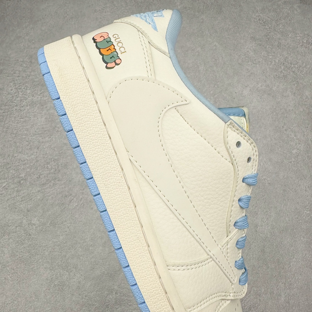 图片[6]-TS x Air Jordan AJ1 Low 倒钩低帮联名定制配色 DM6688-608 原厂内置气垫魔块 A模大底 头层小牛皮 鞋舌AJ原厂专用牛津布+AJ专用反口珍珠布+原厂无杂质高弹内里海棉+特殊封边弹力鞋带 尺码：36 36.5 37.5 38 38.5 39 40 40.5 41 42 42.5 43 44 44.5 45 46 47.5-选品中心