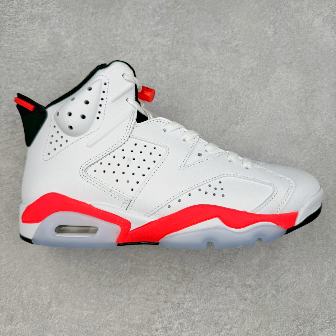图片[6]-Air Jordan AJ6 Retro 市场中端王者 耗时半年巨作 全套原纸板楦头开发 确保原汁原味 完美呈现六代版型 一比一鞋头弧度高度鞋身弧度 此版本只针对中端市场 皮料材质有所更替 其他数据细节工艺流程均保持一致 定制优质皮料 完美鞋型匹配公司货 正确TPU鞋舌锁扣 最新原厂底模 大底卡色咬花完美 鞋柜必备鞋款 终端现货供应 尺码：40 40.5 41 42 42.5 43 44 44.5 45 46 47.5-选品中心