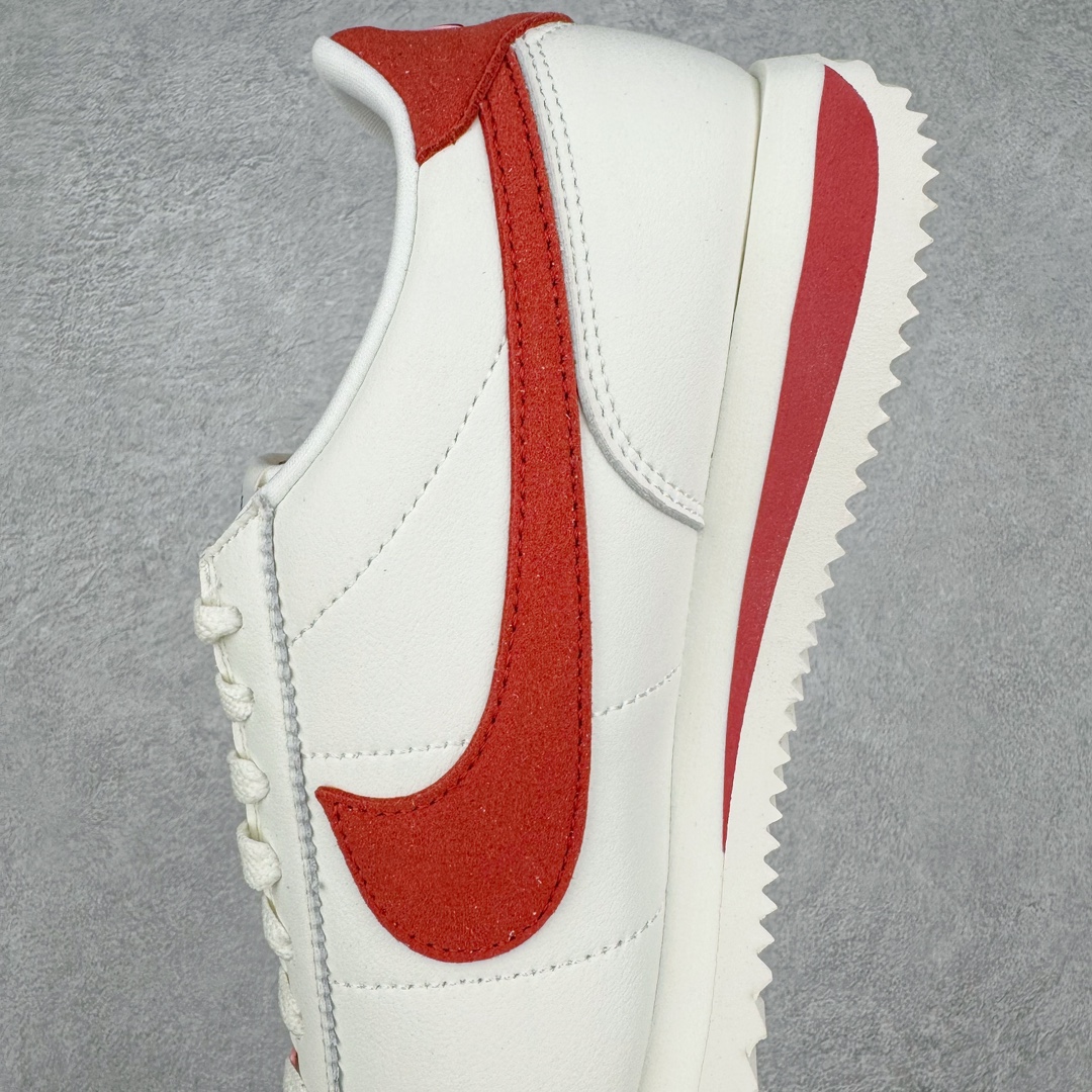 图片[7]-＃JC纯原 NK Classic Cortez Leather 阿甘复古初代皮革慢跑鞋 FZ5167-133 实体平台指令订单 全套原纸板楦头开发 原厂数据大底磨具 一比一鞋头弧度高度鞋身弧度 细节品控鞋型随意对比 正确烫金高频细节 公司级标准检验QC 区分市面一切版本 完美复刻阿甘复古鞋型 尺码：35.5 36 36.5 37.5 38 38.5 39 40 40.5 41 42 42.5 43 44 45-选品中心