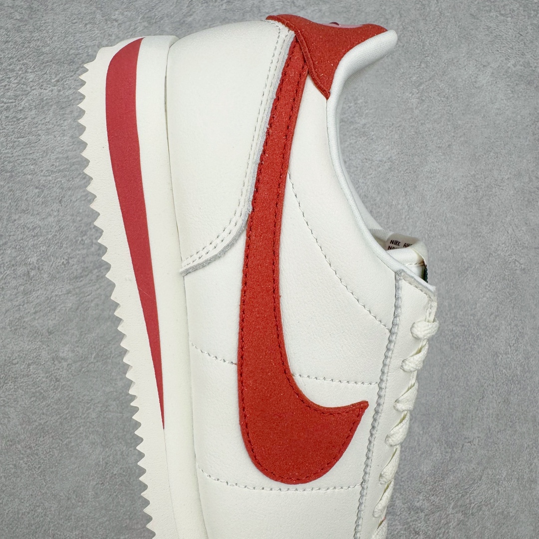 图片[6]-＃JC纯原 NK Classic Cortez Leather 阿甘复古初代皮革慢跑鞋 FZ5167-133 实体平台指令订单 全套原纸板楦头开发 原厂数据大底磨具 一比一鞋头弧度高度鞋身弧度 细节品控鞋型随意对比 正确烫金高频细节 公司级标准检验QC 区分市面一切版本 完美复刻阿甘复古鞋型 尺码：35.5 36 36.5 37.5 38 38.5 39 40 40.5 41 42 42.5 43 44 45-选品中心