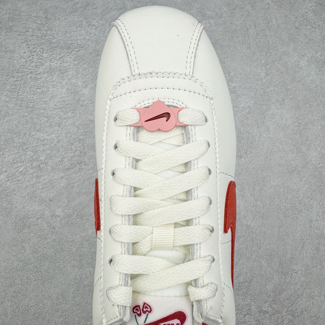 图片[4]-＃JC纯原 NK Classic Cortez Leather 阿甘复古初代皮革慢跑鞋 FZ5167-133 实体平台指令订单 全套原纸板楦头开发 原厂数据大底磨具 一比一鞋头弧度高度鞋身弧度 细节品控鞋型随意对比 正确烫金高频细节 公司级标准检验QC 区分市面一切版本 完美复刻阿甘复古鞋型 尺码：35.5 36 36.5 37.5 38 38.5 39 40 40.5 41 42 42.5 43 44 45-选品中心