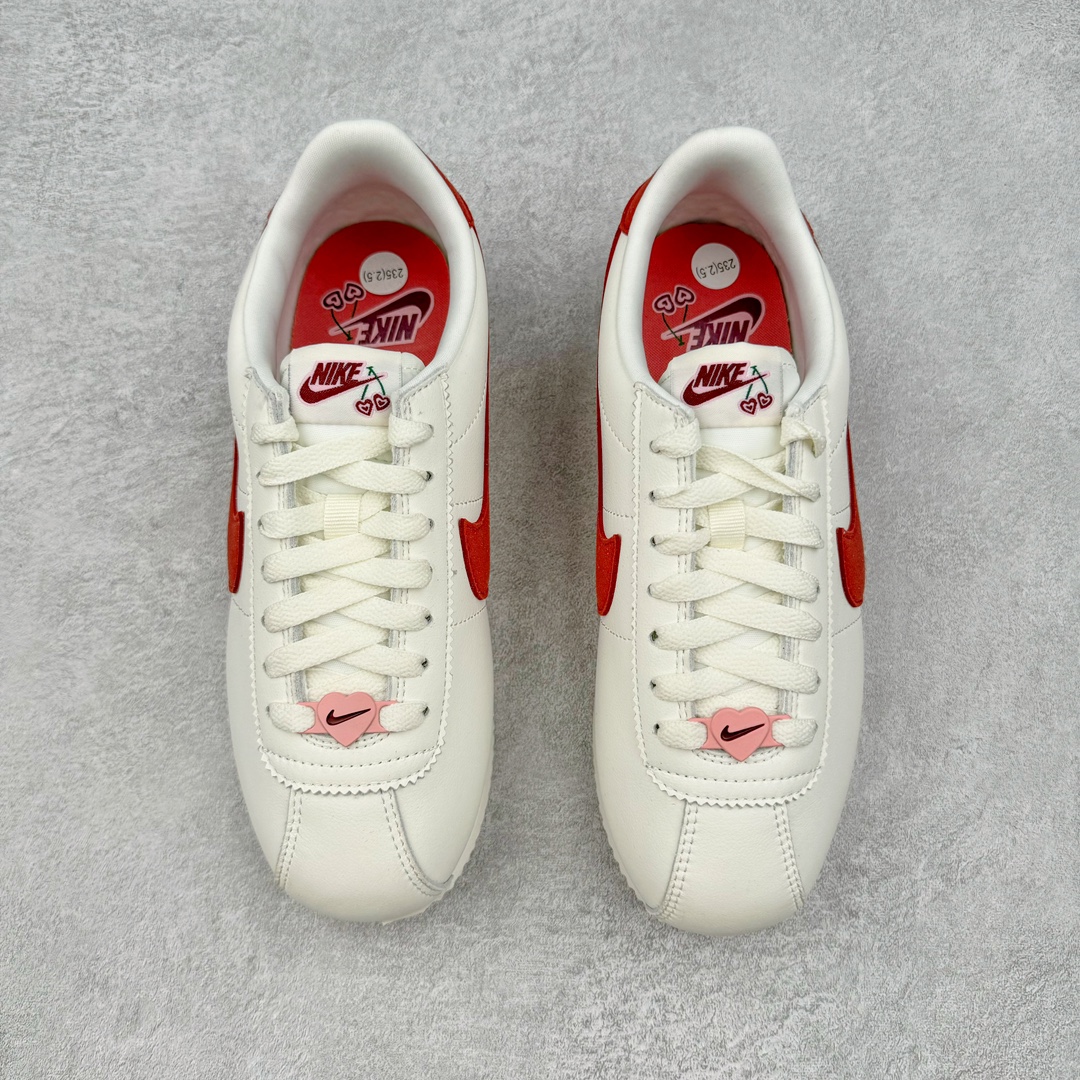 图片[2]-＃JC纯原 NK Classic Cortez Leather 阿甘复古初代皮革慢跑鞋 FZ5167-133 实体平台指令订单 全套原纸板楦头开发 原厂数据大底磨具 一比一鞋头弧度高度鞋身弧度 细节品控鞋型随意对比 正确烫金高频细节 公司级标准检验QC 区分市面一切版本 完美复刻阿甘复古鞋型 尺码：35.5 36 36.5 37.5 38 38.5 39 40 40.5 41 42 42.5 43 44 45-选品中心