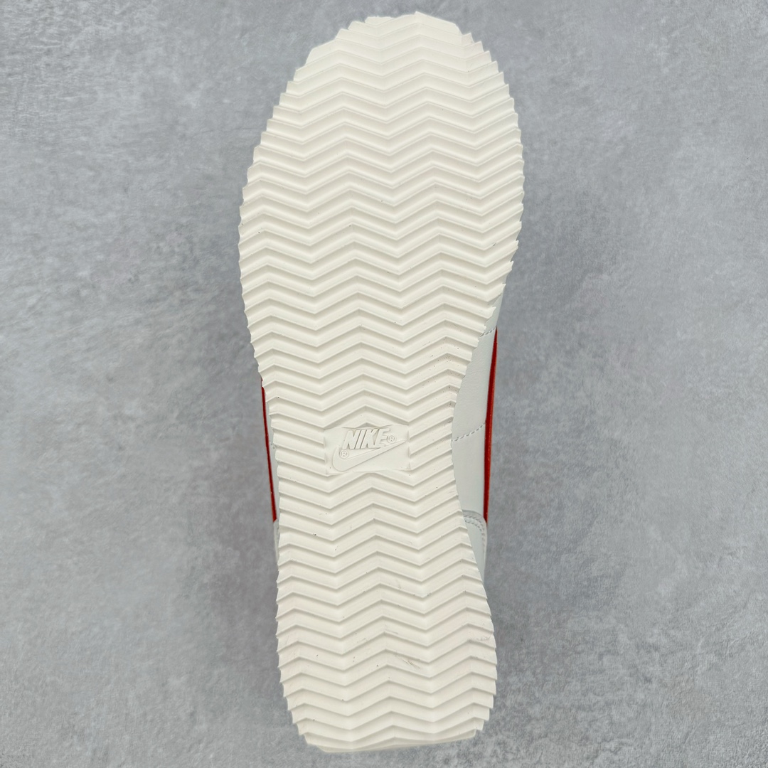 图片[9]-＃JC纯原 NK Classic Cortez Leather 阿甘复古初代皮革慢跑鞋 FZ5167-133 实体平台指令订单 全套原纸板楦头开发 原厂数据大底磨具 一比一鞋头弧度高度鞋身弧度 细节品控鞋型随意对比 正确烫金高频细节 公司级标准检验QC 区分市面一切版本 完美复刻阿甘复古鞋型 尺码：35.5 36 36.5 37.5 38 38.5 39 40 40.5 41 42 42.5 43 44 45-选品中心