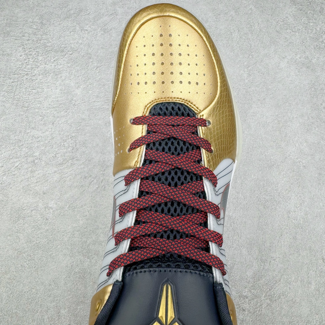 图片[4]-＃JC纯原 NK Zoom Kobe 4 科比四代 奥运会白黑金 FQ3544-100 一个月返厂/换新售后服务 支持各种实战 全套原纸板楦头开发 原档数据私模唯一正确组合大底 高压Zoom Turbo气垫➕后掌EVA缓震 实战配置直接拉满 原楦纸板开发 鞋身流线型、后跟塑形 区分土肥圆 原档数据3D打印 鞋面细节匹配原版 全身鞋材卡料色独家定制 正确喷漆 SWOOSH NK专利Flyknit飞线科技 给予鞋身足够抗扭矩力 真实底模最大48.5 实战利器 尺码：40 40.5 41 42 42.5 43 44 44.5 45 46 47.5 48.5 （脚宽、脚胖 建议买大半码）-选品中心