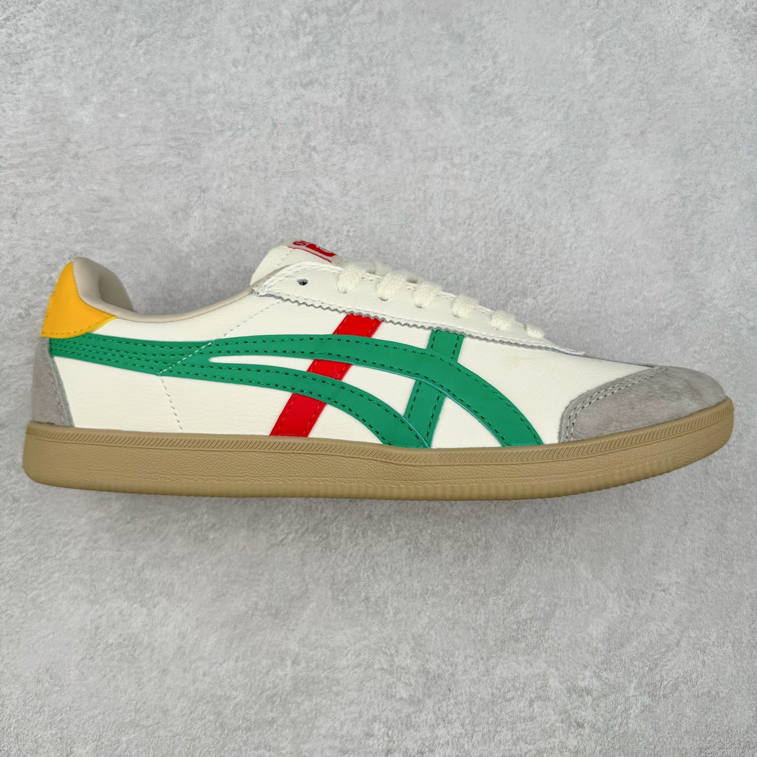 ＃福利特价 Asics Onitsuka Tige TOKUTEN 亚瑟士鬼冢虎男女士复古跑鞋街拍潮鞋低帮板鞋经典款中性复古运动鞋 轻盈舒适 时尚与复古与一体 轻盈的款式 适合夏天~简单的设定配合修长的线条 全鞋身均以麖皮打造 散发着日本新一代的潮流品味 无论配衬任何造型都能胜任 Tokuten 精神来自80年代的室内用鞋 T-TOE前足补强设计 环状中底底部结构 橡胶大底元素 防滑耐磨的同时保持着鞋子的轻盈 并提供良好牵引力 脚感柔软舒适 长时间行走也不会觉得脚部不适 经典复刻款 休闲百搭 中性款男女都可穿 尺码：36 37 37.5 38 39 40.5 41.5 42 42.5 43.5 44 45-选品中心