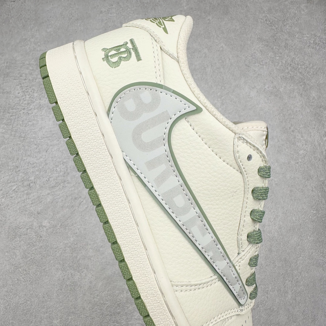 图片[6]-TS x Air Jordan AJ1 Low 倒钩低帮联名定制配色 DM7866-020 原厂内置气垫魔块 A模大底 头层小牛皮 鞋舌AJ原厂专用牛津布+AJ专用反口珍珠布+原厂无杂质高弹内里海棉+特殊封边弹力鞋带 尺码：36 36.5 37.5 38 38.5 39 40 40.5 41 42 42.5 43 44 44.5 45 46 47.5-选品中心