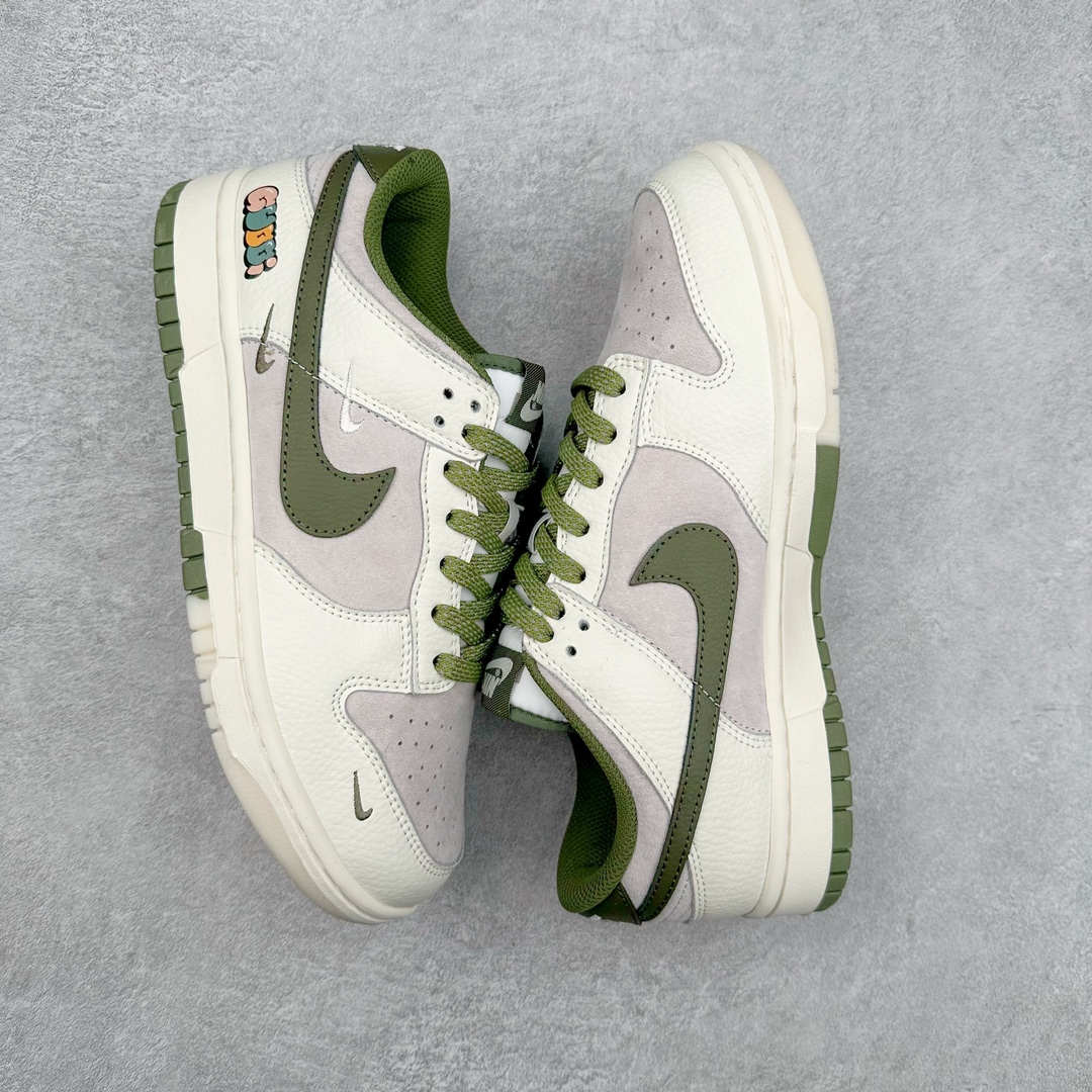 图片[3]-NK Dunk Low 定制配色 KK1888-002 大厂出品 极力推荐 原装头层材料 独家版型蒸餾加工帶來的是更好的视觉和脚感体验大厂纯原品质出货 清洁度 电绣工艺 皮料切割干净无任何毛边 细节完美 尺码：36 36.5 37.5 38 38.5 39 40 40.5 41 42 42.5 43 44 44.5 45 46 47.5-选品中心