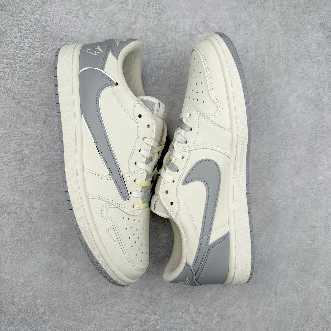 图片[3]-TS x Air Jordan AJ1 Low 倒钩低帮联名定制配色 DM7866-021 原厂内置气垫魔块 A模大底 头层小牛皮 鞋舌AJ原厂专用牛津布+AJ专用反口珍珠布+原厂无杂质高弹内里海棉+特殊封边弹力鞋带 尺码：36 36.5 37.5 38 38.5 39 40 40.5 41 42 42.5 43 44 44.5 45 46 47.5-选品中心