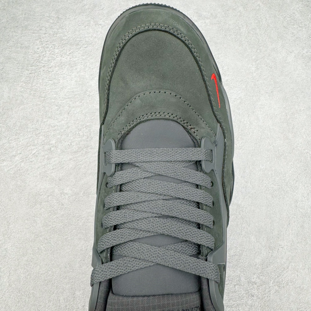 图片[4]-＃Lw纯原 Air Jordan AJ4 RM 重制版低帮复古篮球鞋 HF4334-004 采用了低帮的设计 并保留了众多AJ4的经典元素 鞋身以皮革、麂皮材质拼接打造 AJ4经典的TPU材质延伸至后跟 增强鞋款稳定性 而鞋身侧面的网格设计则被取消 尾部的NIKE AIR标志也得到保留 并同时带有飞人logo 中底部分同样搭载了可视AIR气垫 鞋底采用米白色中底和外底呈现 为整个设计收尾 尺码：36 36.5 37.5 38 38.5 39 40 40.5 41 42 42.5 43 44 44.5 45 46 47.5-选品中心