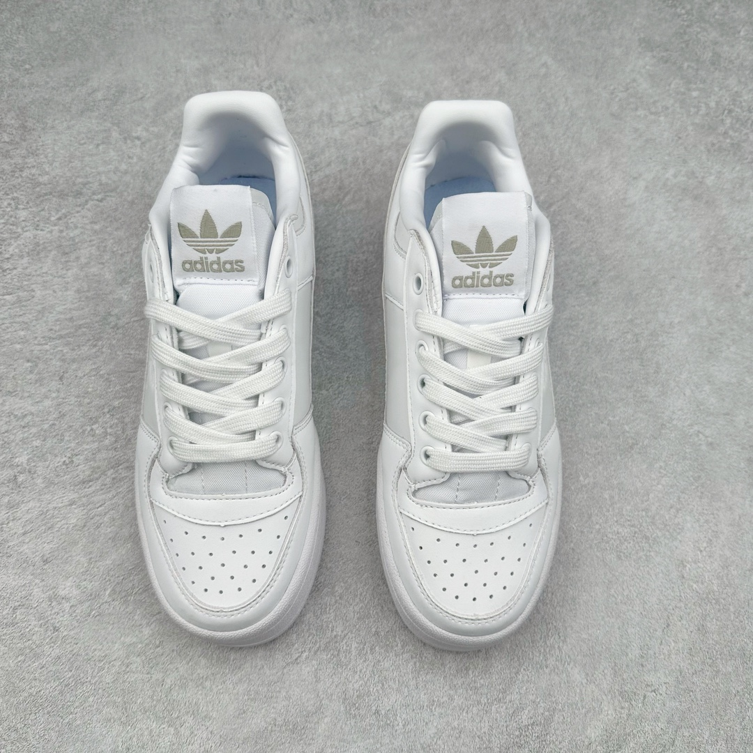 图片[2]-＃C版纯原 AD Forum 84 Low OG 低帮百搭潮流休闲运动板鞋 FY9042 以复古篮球鞋的外形为基础 采用皮革拼接 简约百搭 更加贴合舒适 中底内侧网格造型起到点睛之笔 外底橡胶 更显复古 尺码：36 36.5 37.5 38 38.5 39 40 40.5 41 42 42.5 43 44 44.5 45-选品中心