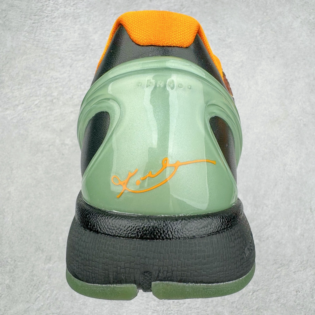 图片[8]-＃GX纯原 NK Zoom Kobe 6 ASG Orange County Sunset 科比六代 日落黑橙 448693-800 完美复刻公司货 前掌超大Zoom Turbo气垫 后掌EVA缓震 真正的原汁原味 还原ZP脚感 全身鞋材卡料色独家定制 唯一正确喷漆工艺Swoosh 正确凹凸蛇鳞工艺 正确鞋面渐变效果 内全置真动飞态线 独立原厂模具 最大尺码达到48.5码 首批不拼图大几率过验 亲测已过 支持各种高强度实战 无需担心 上脚价 补货周期极长 脚宽建议买大半码 科比系列前掌偏窄 不影响二次销售 支持七天无理由退换 尺码：40 40.5 41 42 42.5 43 44 44.5 45 45.5 46 47.5 48.5 49.6 50.5-选品中心