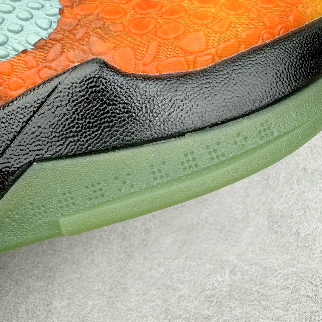 图片[22]-＃GX纯原 NK Zoom Kobe 6 ASG Orange County Sunset 科比六代 日落黑橙 448693-800 完美复刻公司货 前掌超大Zoom Turbo气垫 后掌EVA缓震 真正的原汁原味 还原ZP脚感 全身鞋材卡料色独家定制 唯一正确喷漆工艺Swoosh 正确凹凸蛇鳞工艺 正确鞋面渐变效果 内全置真动飞态线 独立原厂模具 最大尺码达到48.5码 首批不拼图大几率过验 亲测已过 支持各种高强度实战 无需担心 上脚价 补货周期极长 脚宽建议买大半码 科比系列前掌偏窄 不影响二次销售 支持七天无理由退换 尺码：40 40.5 41 42 42.5 43 44 44.5 45 45.5 46 47.5 48.5 49.6 50.5-选品中心