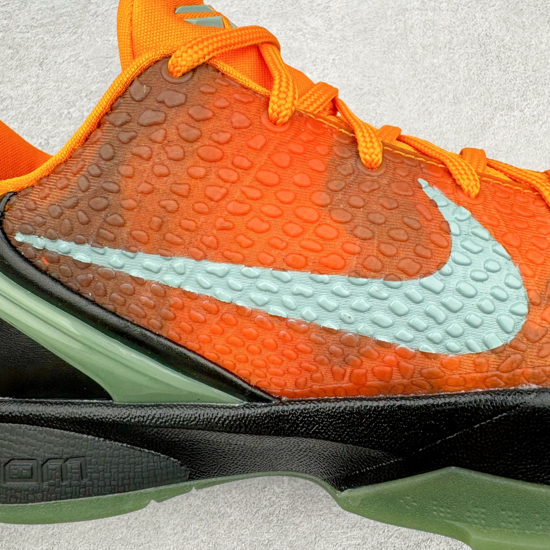 图片[20]-＃GX纯原 NK Zoom Kobe 6 ASG Orange County Sunset 科比六代 日落黑橙 448693-800 完美复刻公司货 前掌超大Zoom Turbo气垫 后掌EVA缓震 真正的原汁原味 还原ZP脚感 全身鞋材卡料色独家定制 唯一正确喷漆工艺Swoosh 正确凹凸蛇鳞工艺 正确鞋面渐变效果 内全置真动飞态线 独立原厂模具 最大尺码达到48.5码 首批不拼图大几率过验 亲测已过 支持各种高强度实战 无需担心 上脚价 补货周期极长 脚宽建议买大半码 科比系列前掌偏窄 不影响二次销售 支持七天无理由退换 尺码：40 40.5 41 42 42.5 43 44 44.5 45 45.5 46 47.5 48.5 49.6 50.5-选品中心