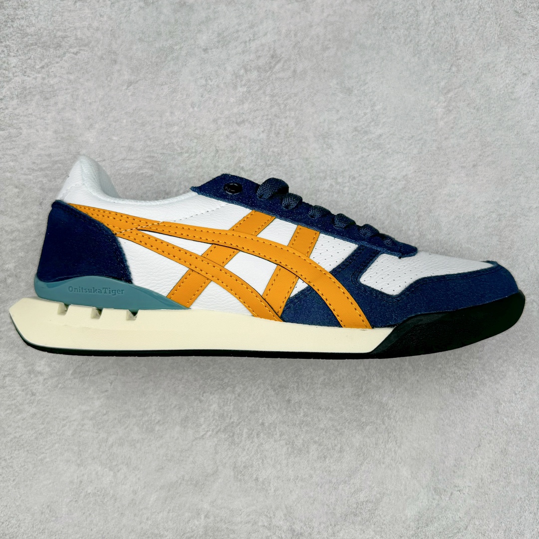 Asics Onitsuka Tiger Ultimate 81 EX 亚瑟士终极系列低帮复古风百搭皮革休闲运动慢跑鞋 采用软质荔枝纹牛培皮鞋面材质 配置OrthoLite鞋垫 轻质Eva缓震组合耐磨橡胶外底 Onitsuka Tiger 鬼塚虎 ULTIMATE 81EX 1183B510 中性款运动鞋 鞋跟底部的缓震孔设计以及TPU后跟保护片强化稳定性 造就合乎新时代高性能运动鞋标准的现代鞋款 牛皮革鞋面 FLYTEFOAM Propel中底增强缓震性与回弹性 鞋跟处采用fuzeGEL缓震胶科技 强化缓震 OrthoLite鞋垫 进一步强化缓震Gel-Kayano超轻量专业运动慢跑鞋 货号：1183B510-103 尺码：36-45-选品中心