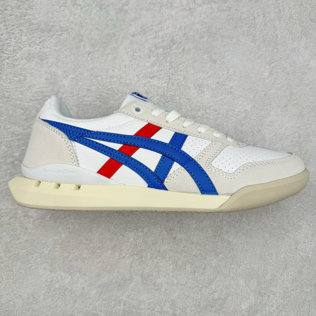 Asics Onitsuka Tiger Ultimate 81 EX 亚瑟士终极系列低帮复古风百搭皮革休闲运动慢跑鞋 采用软质荔枝纹牛培皮鞋面材质 配置OrthoLite鞋垫 轻质Eva缓震组合耐磨橡胶外底 Onitsuka Tiger 鬼塚虎 ULTIMATE 81EX 1183B510 中性款运动鞋 鞋跟底部的缓震孔设计以及TPU后跟保护片强化稳定性 造就合乎新时代高性能运动鞋标准的现代鞋款 牛皮革鞋面 FLYTEFOAM Propel中底增强缓震性与回弹性 鞋跟处采用fuzeGEL缓震胶科技 强化缓震 OrthoLite鞋垫 进一步强化缓震Gel-Kayano超轻量专业运动慢跑鞋 货号：1183B510-103 尺码：36-45-选品中心