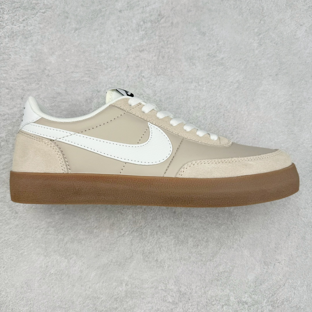 J.Crew x NK Killshot II Leather 联名复古板鞋 HF4261-299 采用米白色皮革制作鞋身 Swoosh 点缀其中 最后搭载棕色生胶大底 流露出满满的复古气气息 尺码：36 36.5 37.5 38 38.5 39 40 40.5 41 42 42.5 43 44-选品中心
