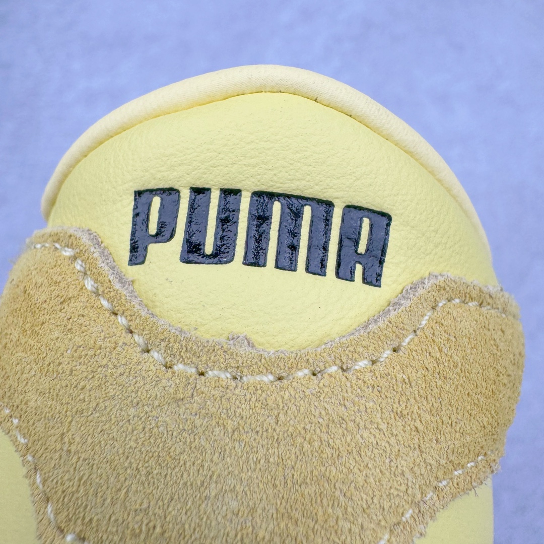 图片[18]-＃GX PUMA Bella UT Low 彪马贝拉UT系列低帮薄底德训复古风经典百搭休闲慢跑鞋 继将 Speedcat OG 带回后，近日 Puma 再以品牌档案室的经典鞋型 Bella OG 为蓝本，推出契合时下薄底球鞋趋势的 Bella UT 鞋款。自 21 世纪初问世以来，Bella OG 鞋型以其独特的薄底设计和上翻外底设计收获了众多年轻拥趸，更是 PUMA DNA 中不可磨灭的经典。此番重新推出的 Bella UT 鞋款，整体鞋面采用上乘皮革材质，并延续 Formstrip 设计语言；鞋头处采用精致的包头设计，搭配麂皮材质提升质感；鞋底部分保留 Bella 鞋款标志性的薄底和点状橡胶外底，上翘的设计包裹鞋面；鞋舌与鞋跟分别点缀美洲狮 Logo 与品牌字母 Logo。值得一提的是，本次 Bella UT 鞋款搭载 SOFTFOAM+ 鞋垫，兼顾美学设计与穿着舒适度。而配色上则提供白、黄、蓝、银、粉五款颜色。尺码：35.5 36 37 37.5 38 39 39.5 40 40.5 41 42 42.5 43 44 44.5 45-选品中心