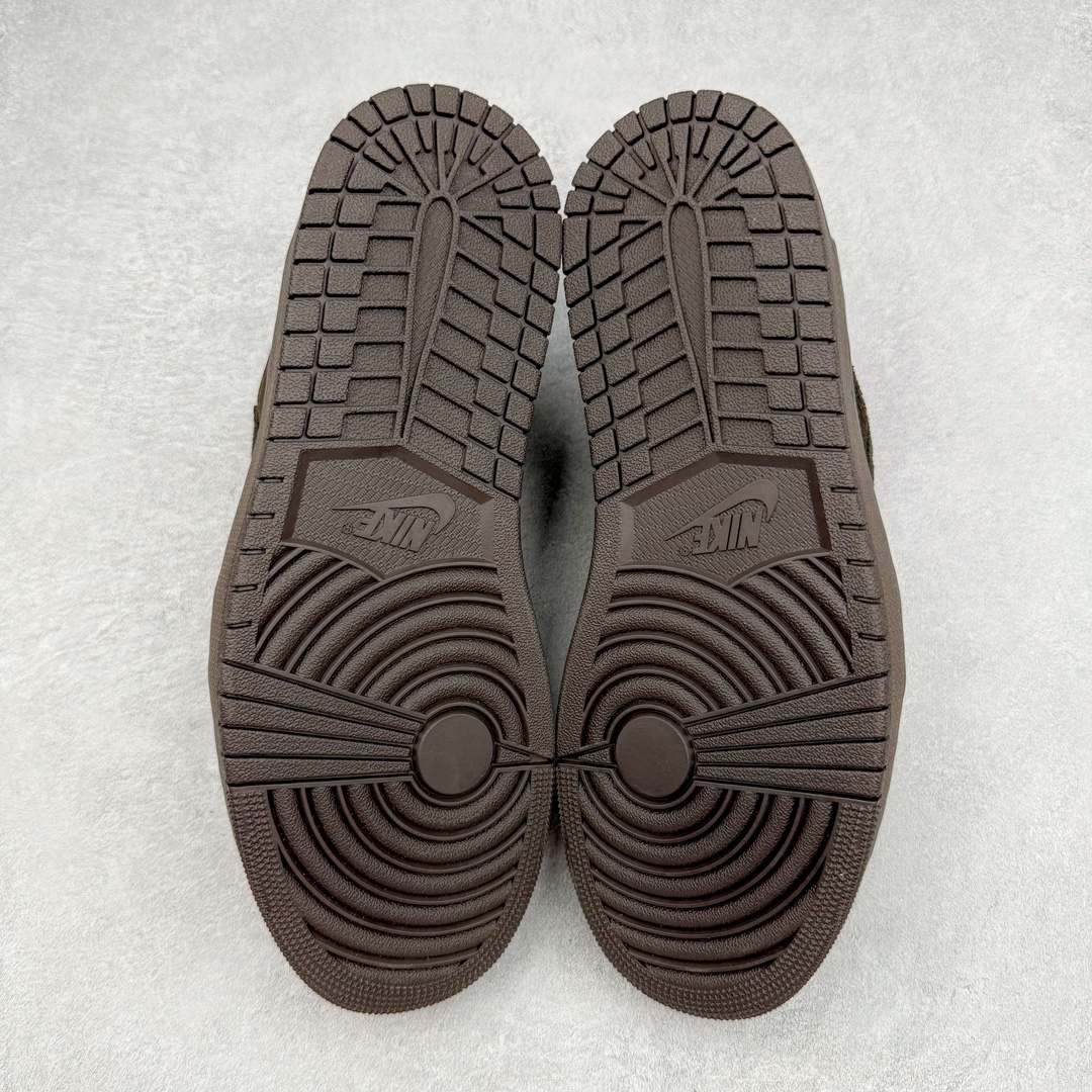 图片[9]-＃Ljr特供 Travis Scott x Air Jordan AJ1 Low OG SP TS联名倒钩9.0低帮 黑棕 DM7688-202 全新改良批次 圈内最强倒钩系列 恪守真诚 承诺混一赔十 高端零售裸鞋圈特供批次 产品品控稳定性领先行业 SZ原厂全套原楦原纸板冲刀磨具开发 原厂皮料加持 原厂港宝加持定型后跟R度完美 同源原厂电绣 鬼脸飞翼针数密度立体效果一致 百分百一致原鞋 原厂拉帮工艺 针距密度一致 后跟弧度收口自然不对折 极致一眼正品既视感 进口玻璃冲刀皮料裁剪零毛边 全鞋电脑针车工艺 品控清洁度最高QC检验标准 免检产品 原厂订购鞋盒、鞋标、防尘纸、鞋撑、鞋带 追求极致的原厂味道 尺码：36 36.5 37.5 38 38.5 39 40 40.5 41 42 42.5 43 44 44.5 45 45.5 46 47.5 48.5-选品中心