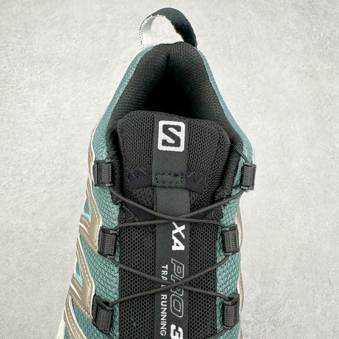 图片[5]-＃B版 SALOMON XA Pro 3D ADV 萨洛蒙潮流越野机能户外功能鞋 纯原外贸平台特供订单 耗时半年巨作 全套原纸板楦头开发 原厂特供网布配套加持 确保原汁原味 完美呈现版型 原档数据独家私模五层组合大底 原装Ortholite轻量化鞋垫 中底布带钢印编号 原厂TPU锁扣 进口港宝加持 后跟自然饱满 还原公司包裹性 鞋面采用SENSIFT贴合技术 全方位贴合包裹脚型 鞋跟部鞋底牵引设计 提供强大的抓地性能 更适应野外崎岖不平的道路 其3D ADVANCED CHASSIS底盘 材料轻量大化 钉齿设计更具稳定性 防护性 鞋底易磨损区运用CONTAGRIP高耐磨材料 应对城市硬质路面长距离跑考验 尺码：36 36.5 37.5 38 38.5 39 40 40.5 41 42 42.5 43 44 44.5 45 46.5-选品中心