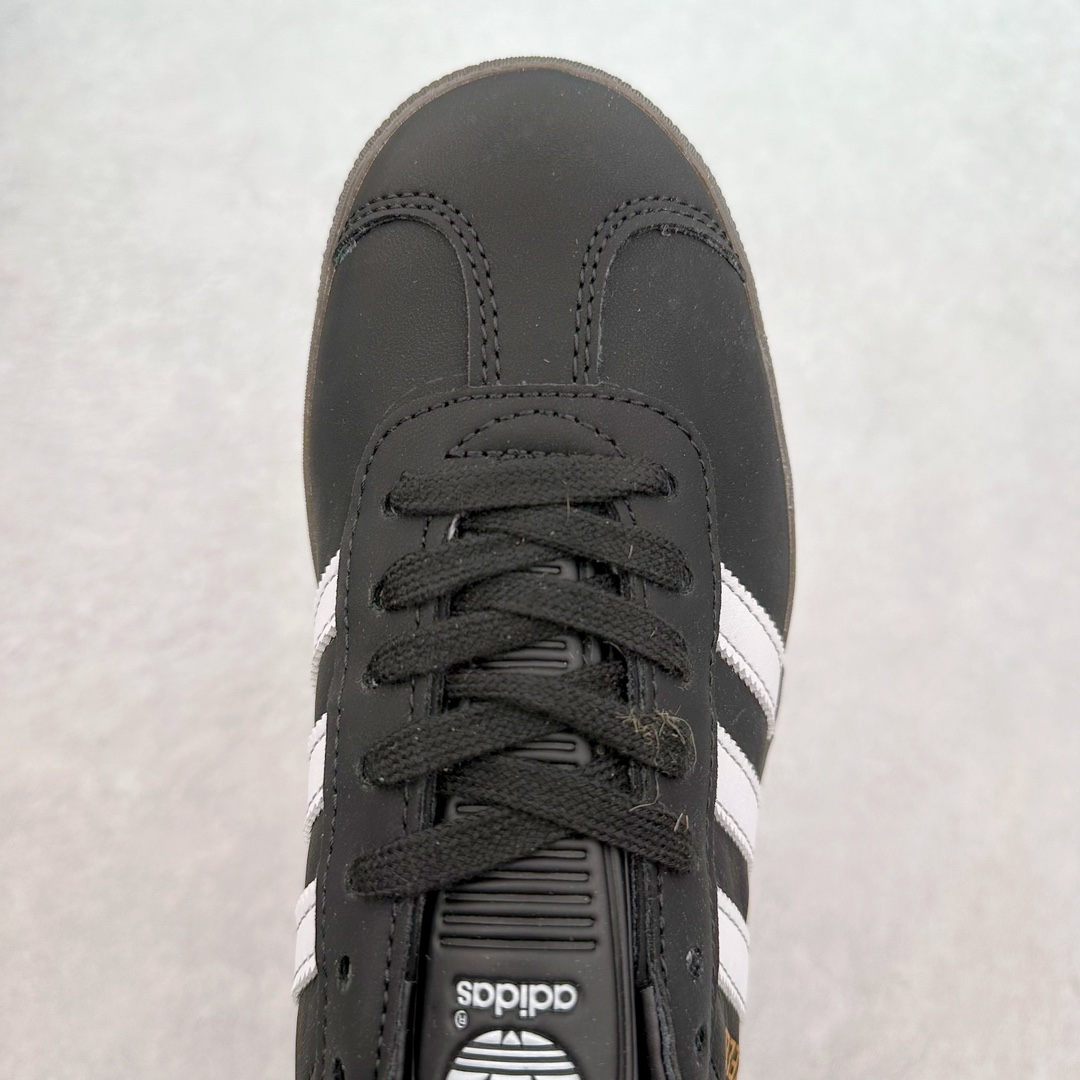 图片[4]-＃HP纯原 AD Original Gazelle Trainers 瞪羚室内鞋系列低帮复古百搭休闲运动德训风板鞋 IH2217 高端零售特供批次 原厂定制长毛翻毛皮组合环保纤维革鞋面材质 内置环保海玻璃鞋垫 外置RB橡胶大底 产品品控稳定性领先行业 原厂全套原楦原纸板冲刀磨具开发 原厂皮料加持 原厂港宝加持定型后跟R度完美 将复古进行到底 简约流畅 三十年不变经典 这款Gazelle运动鞋 无论面料、配色、质感或设计 都只在重现其1991年原款的经典 皮革鞋面 撞色三条纹和鞋跟标的设计 力求呈现90年代的经典复古风潮 Samba火热的同时 也带动了其它的复古鞋型 Gazelle便是其中一只 Gazelle Indoor拥有包边更宽的T字型鞋头 更好的保护运动员的前掌 浓浓的复古氛围感 非常适合现在流行的Cleanfit风格 尺码：35.5 36 36⅔ 37⅓ 38 38⅔ 39⅓ 40 40⅔ 41⅓ 42 42⅔ 43⅓ 44 44⅔ 45-选品中心