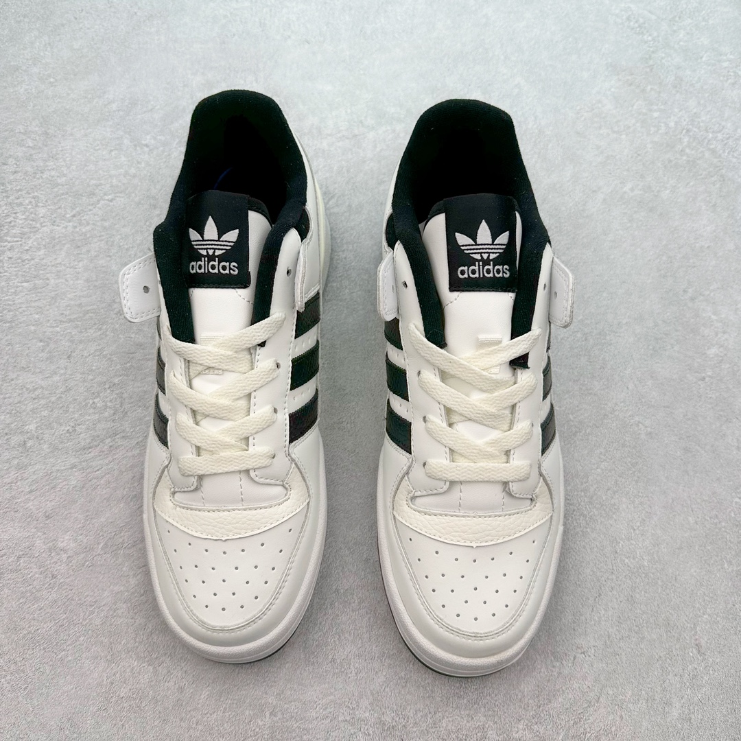 图片[2]-＃C版纯原 AD Forum 84 Low OG 低帮百搭潮流休闲运动板鞋 IH7830 以复古篮球鞋的外形为基础 采用皮革拼接 简约百搭 更加贴合舒适 中底内侧网格造型起到点睛之笔 外底橡胶 更显复古 尺码：36 36.5 37.5 38 38.5 39 40 40.5 41 42 42.5 43 44 44.5 45-选品中心