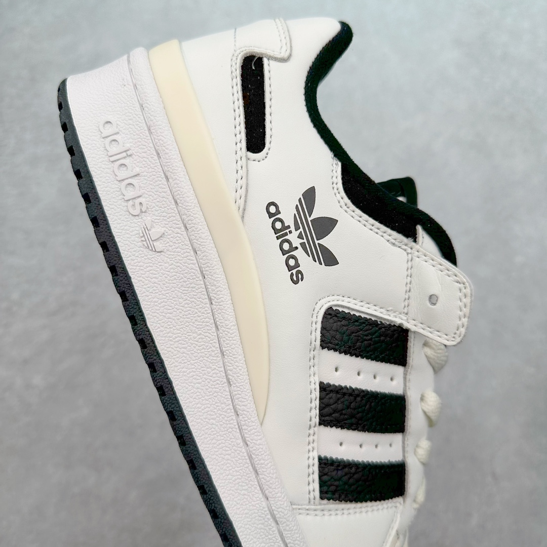 图片[6]-＃C版纯原 AD Forum 84 Low OG 低帮百搭潮流休闲运动板鞋 IH7830 以复古篮球鞋的外形为基础 采用皮革拼接 简约百搭 更加贴合舒适 中底内侧网格造型起到点睛之笔 外底橡胶 更显复古 尺码：36 36.5 37.5 38 38.5 39 40 40.5 41 42 42.5 43 44 44.5 45-选品中心