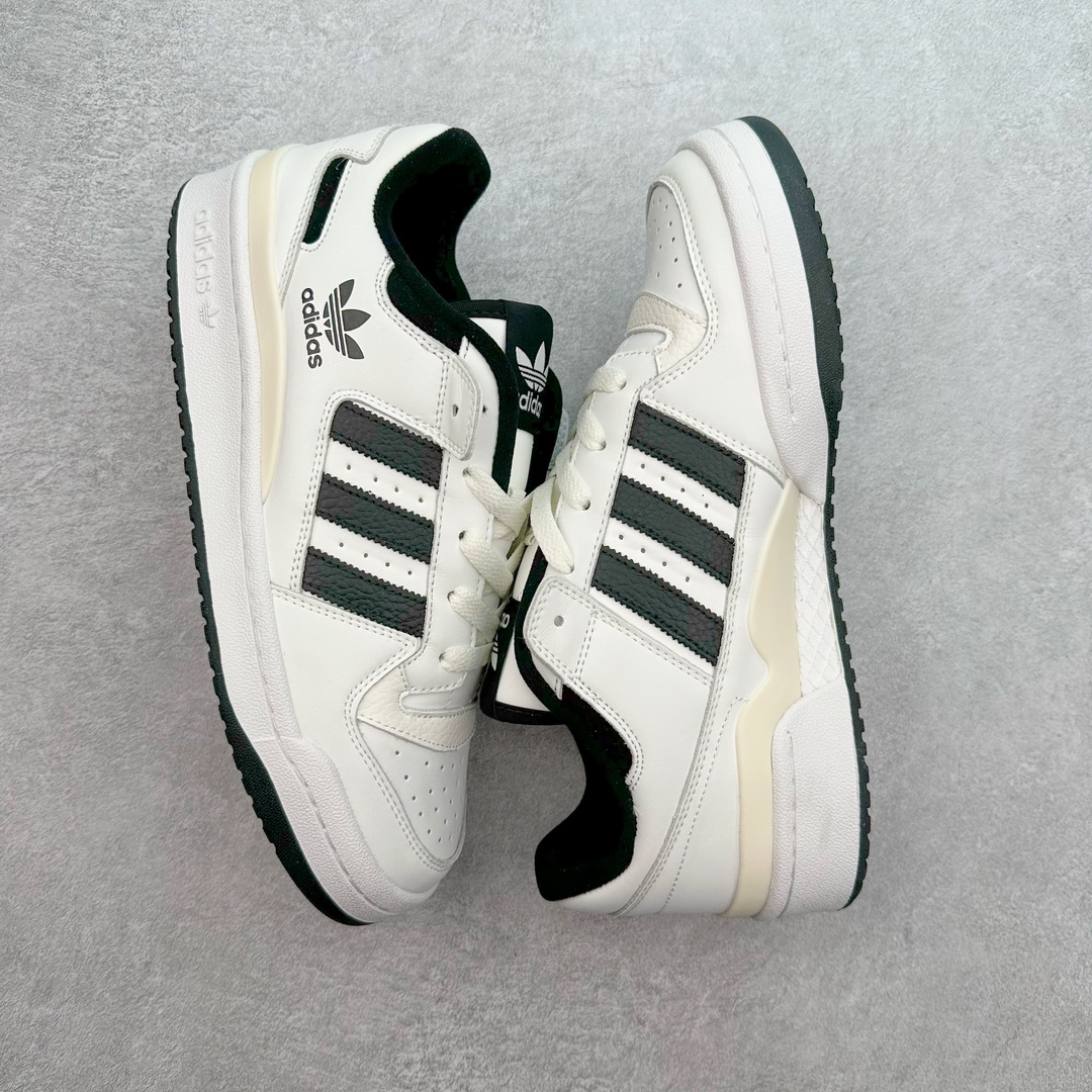 图片[3]-＃C版纯原 AD Forum 84 Low OG 低帮百搭潮流休闲运动板鞋 IH7830 以复古篮球鞋的外形为基础 采用皮革拼接 简约百搭 更加贴合舒适 中底内侧网格造型起到点睛之笔 外底橡胶 更显复古 尺码：36 36.5 37.5 38 38.5 39 40 40.5 41 42 42.5 43 44 44.5 45-选品中心